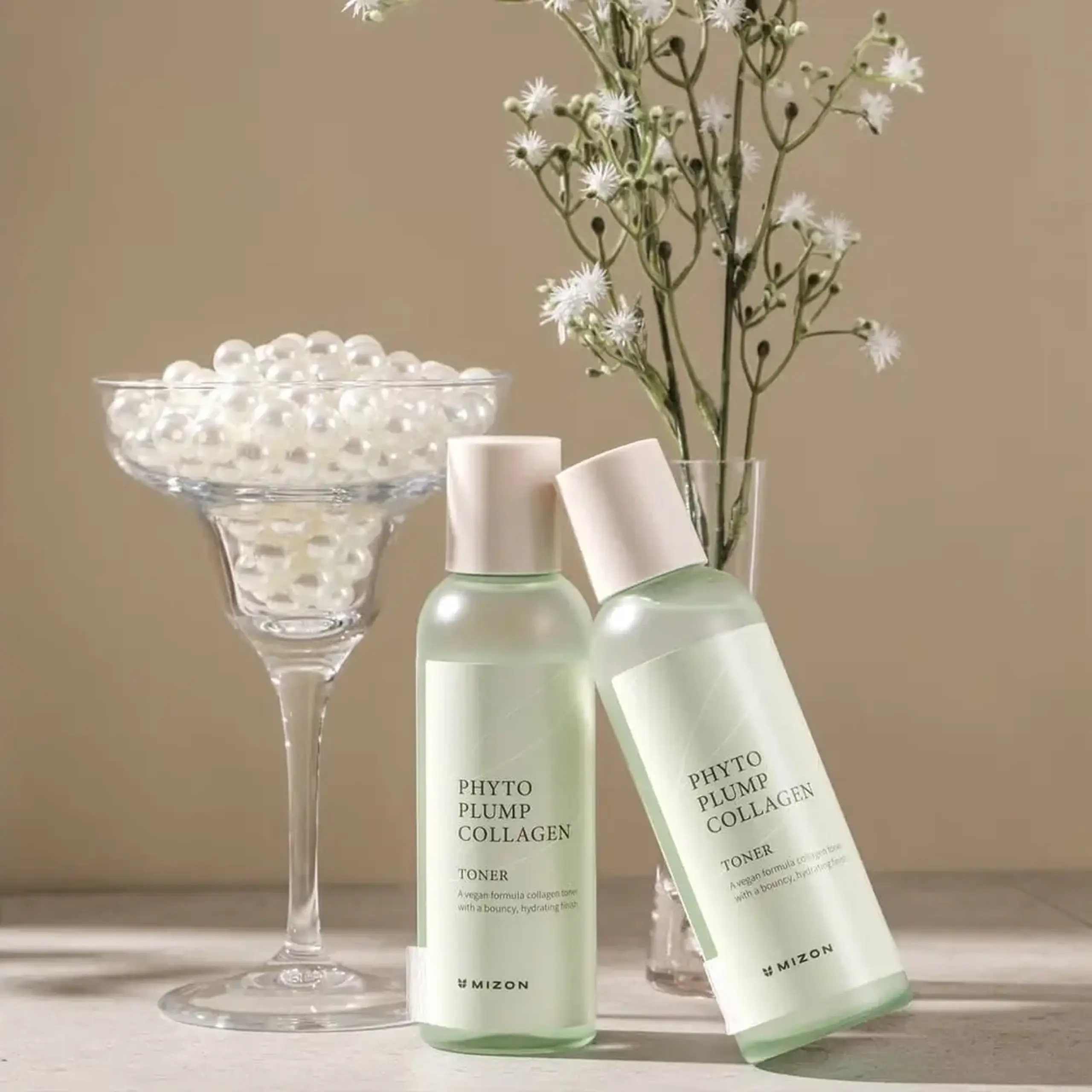 Toner anti-age cu ph 6,4 Mizon Phyto Plump Collagen Toner 150ml