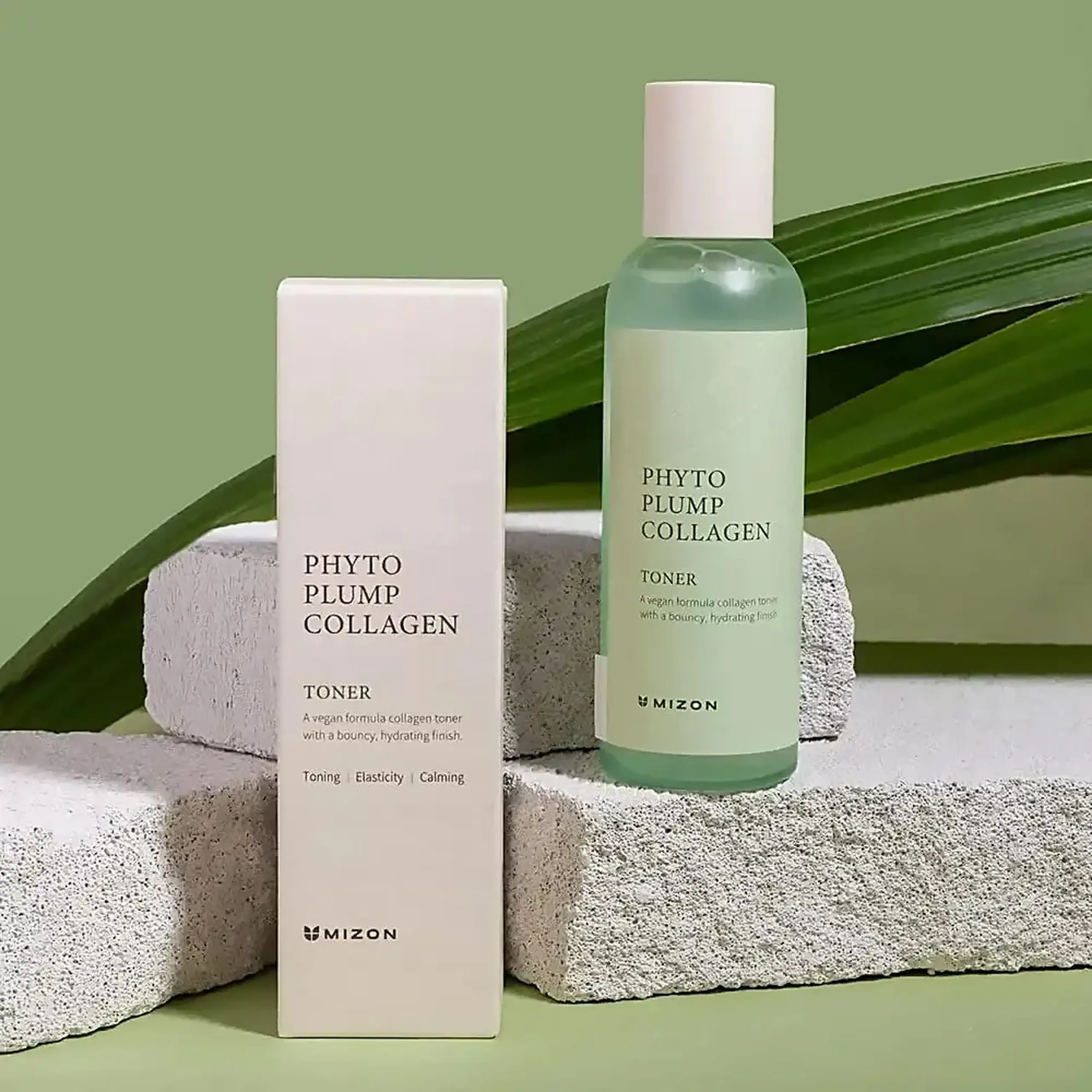 Toner anti-age cu ph 6,4 Mizon Phyto Plump Collagen Toner 150ml