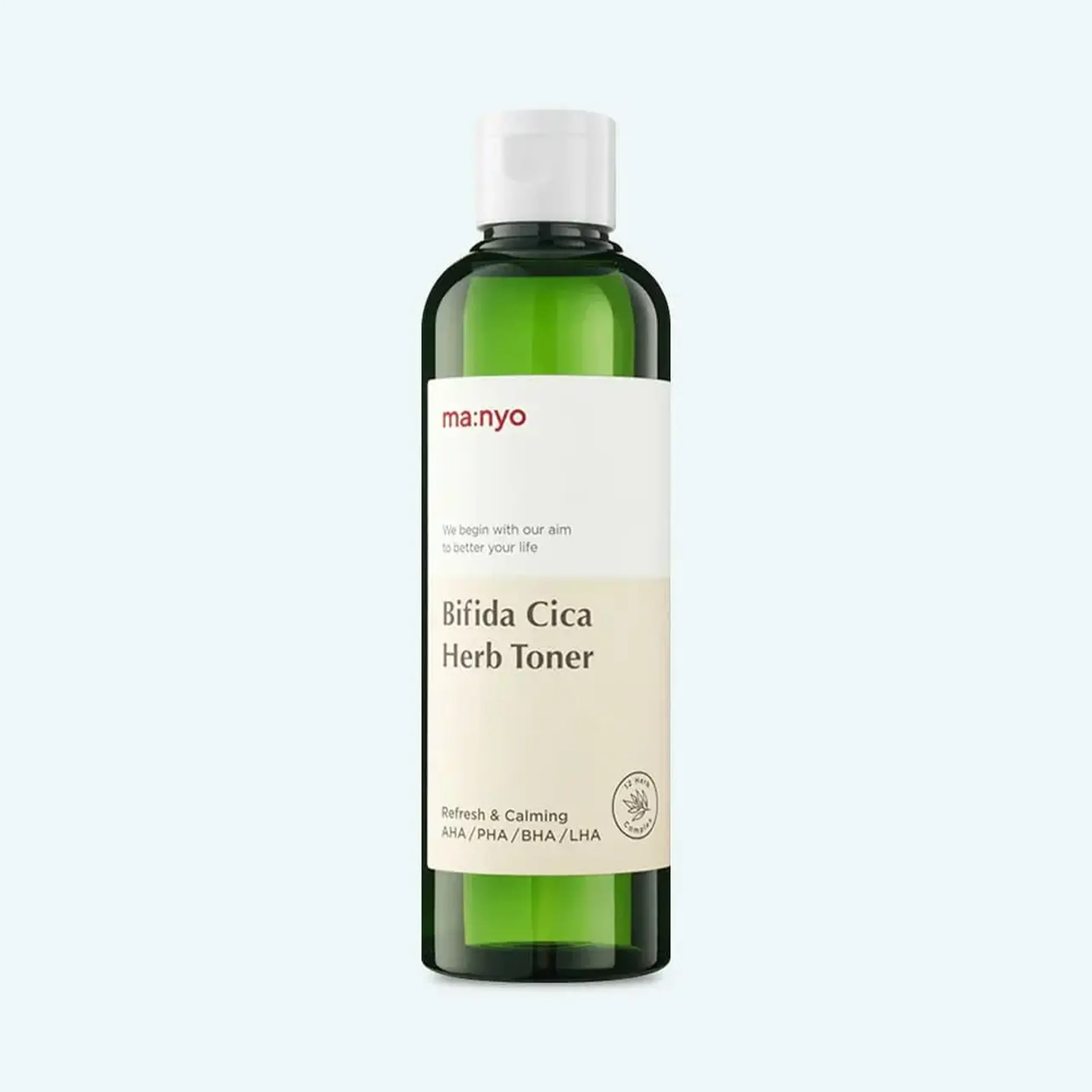Toner exfoliant, hidratant Manyo Bifida Cica Herb Toner 210ml