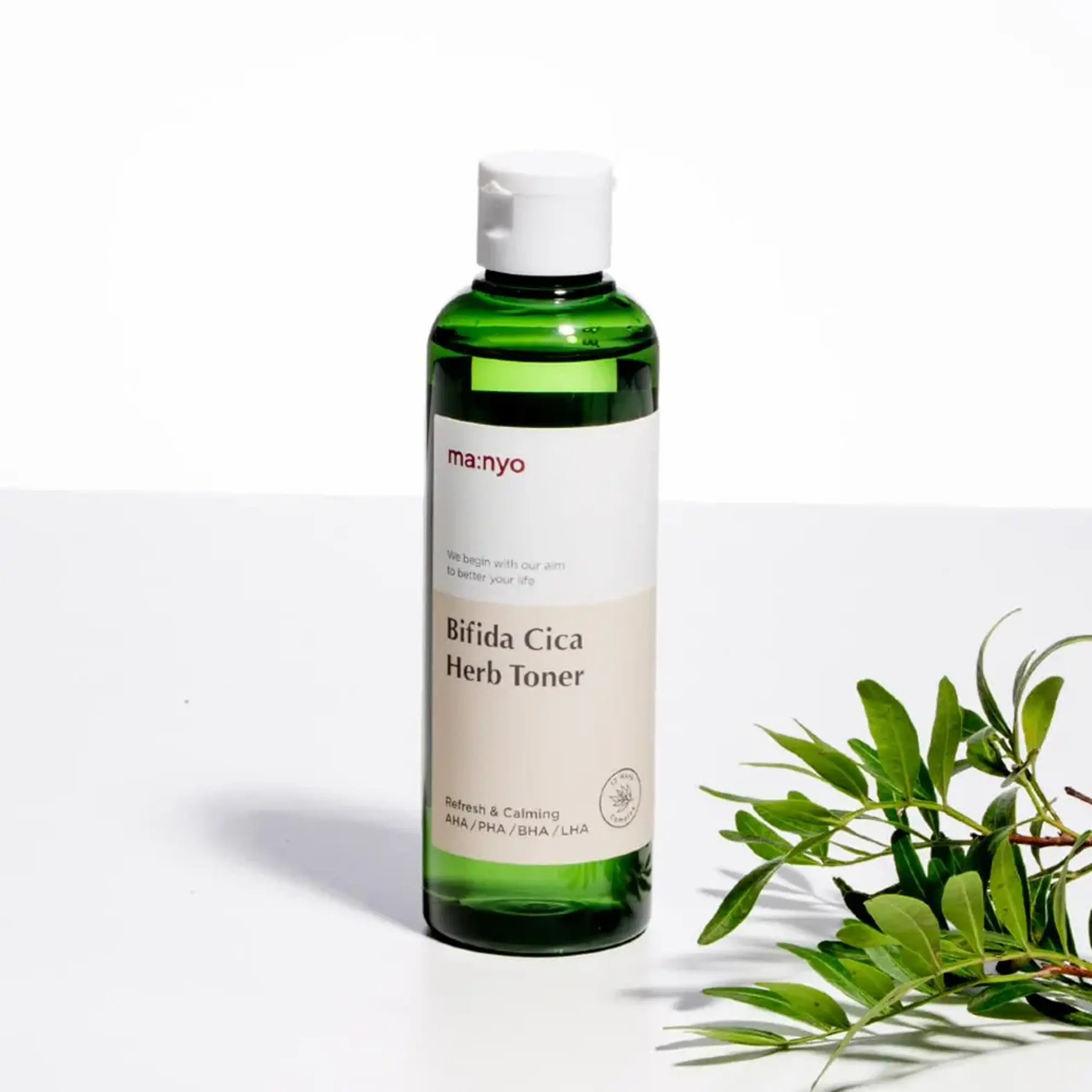 Toner exfoliant, hidratant Manyo Bifida Cica Herb Toner 210ml