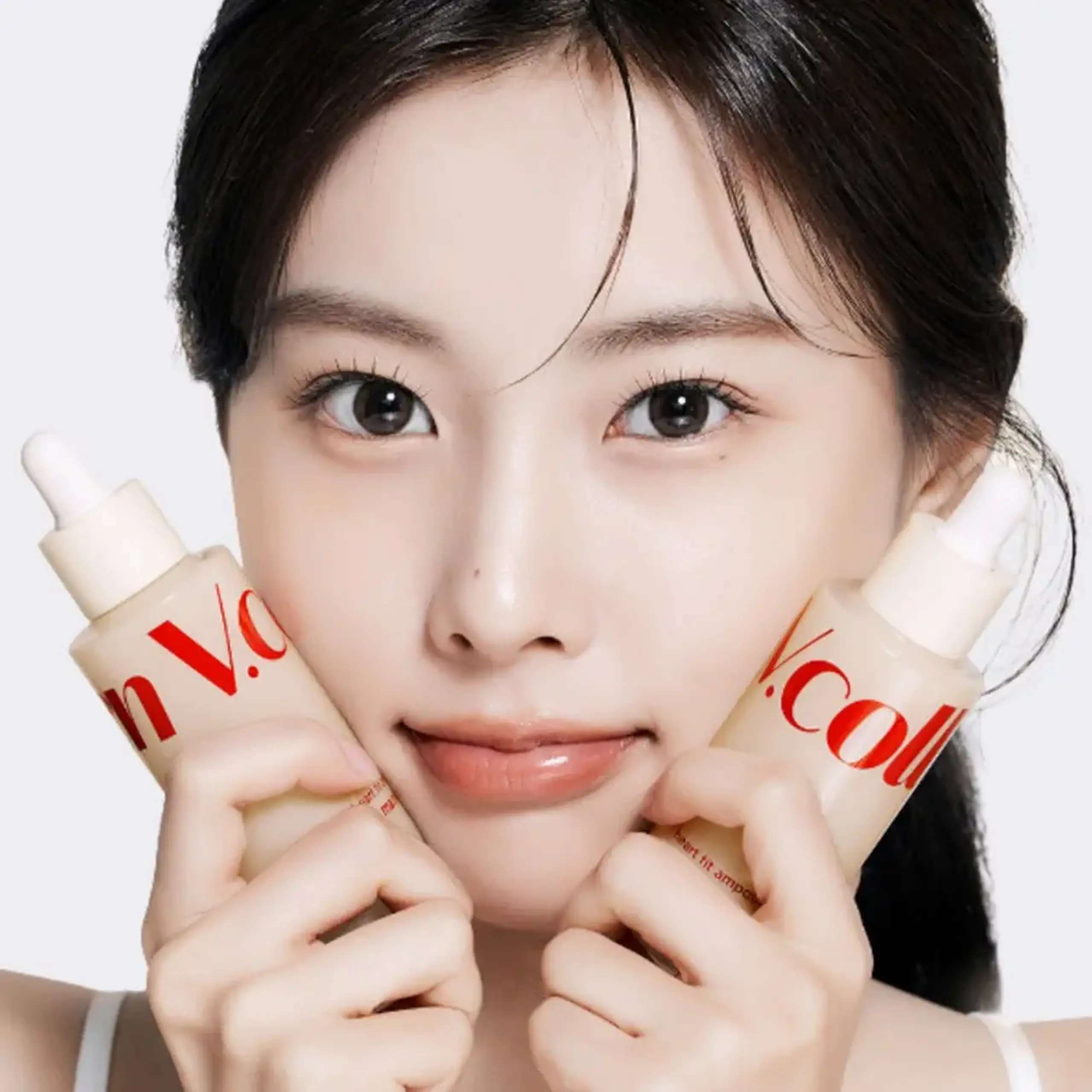 Ampoulă anti-age pe baza de colagen vegetal de 53,9% Manyo VCollagen Heart Fit Ampoule 50ml