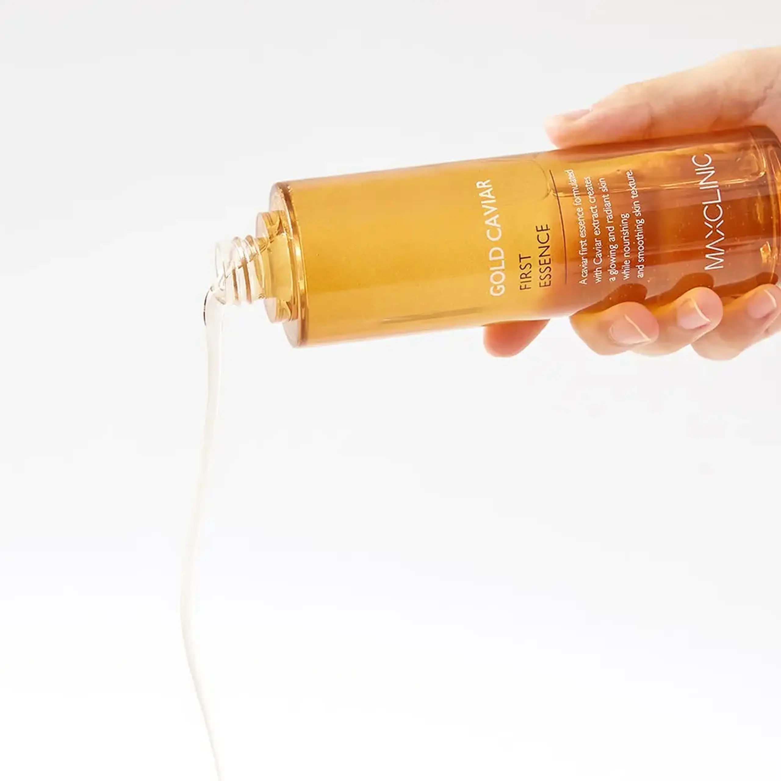 Esenţa hidratantă cu Triple Caviar MAXCLINIC Gold Caviar First Essence 130ml