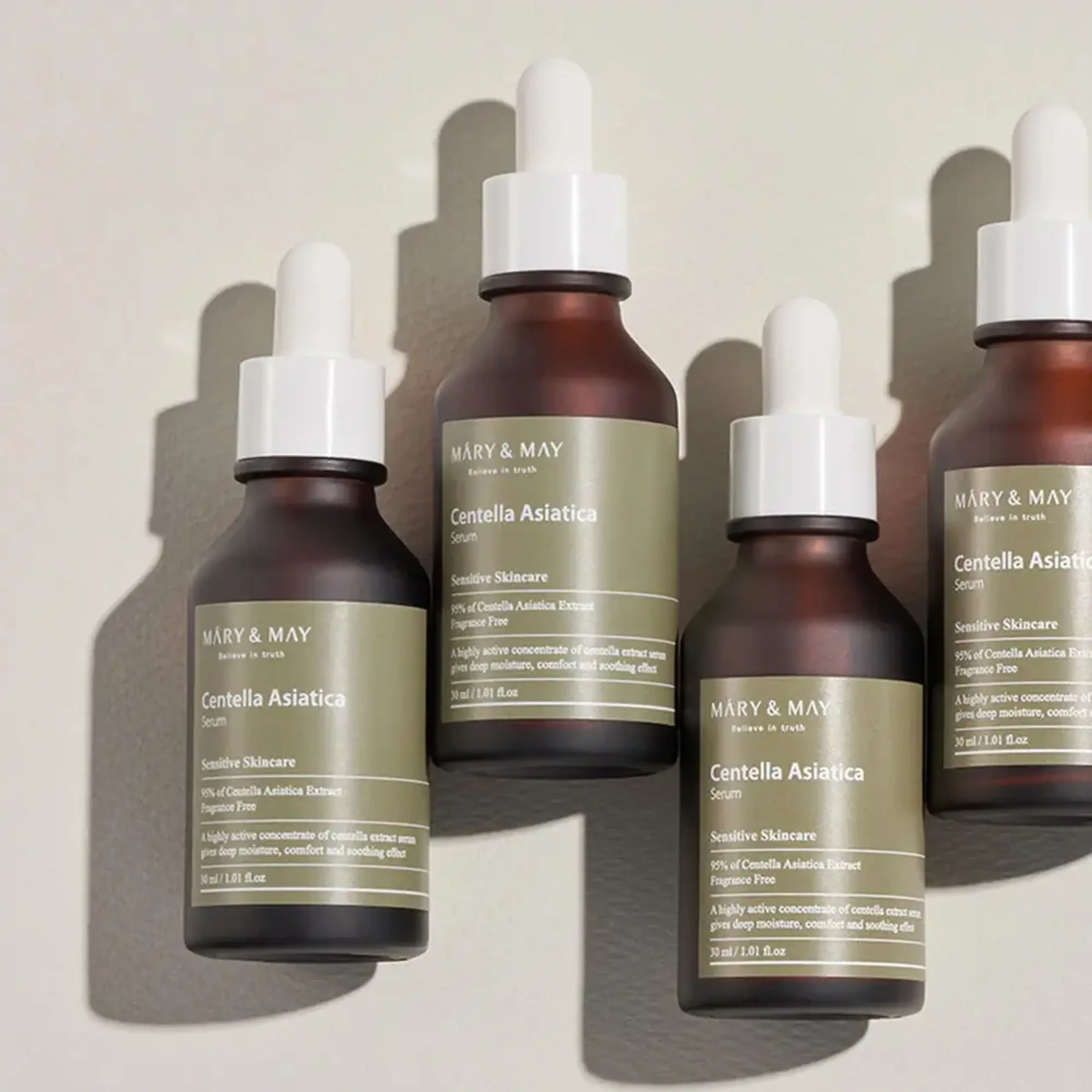 Ser intens concentrat cu centela aziatică Mary&May Centella Asiatica Serum 30ml