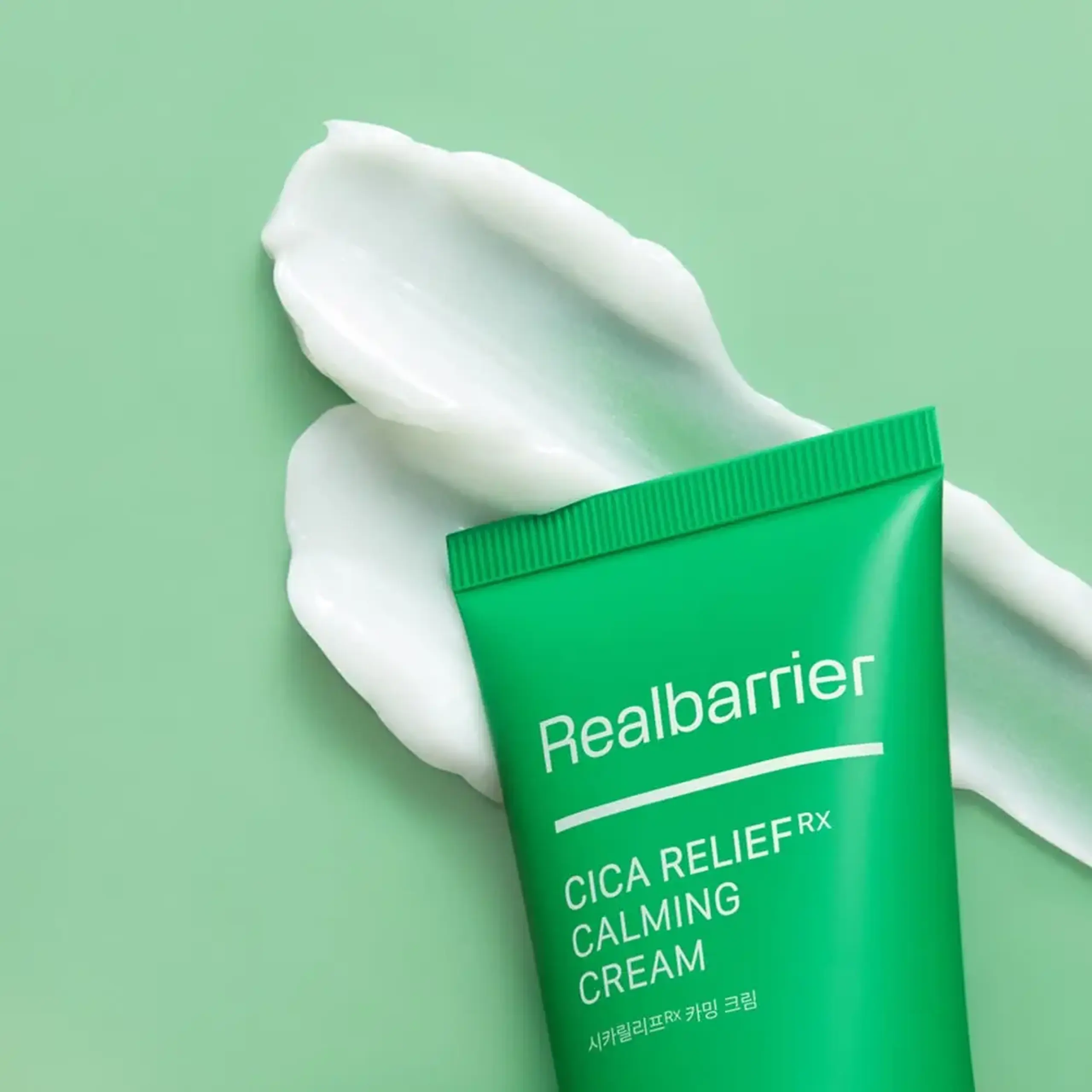 Cremă hidratantă cu efect liniștitor cu extract de Centella Asiatica Real Barrier Cicarelief Rx Calming Cream 60ml