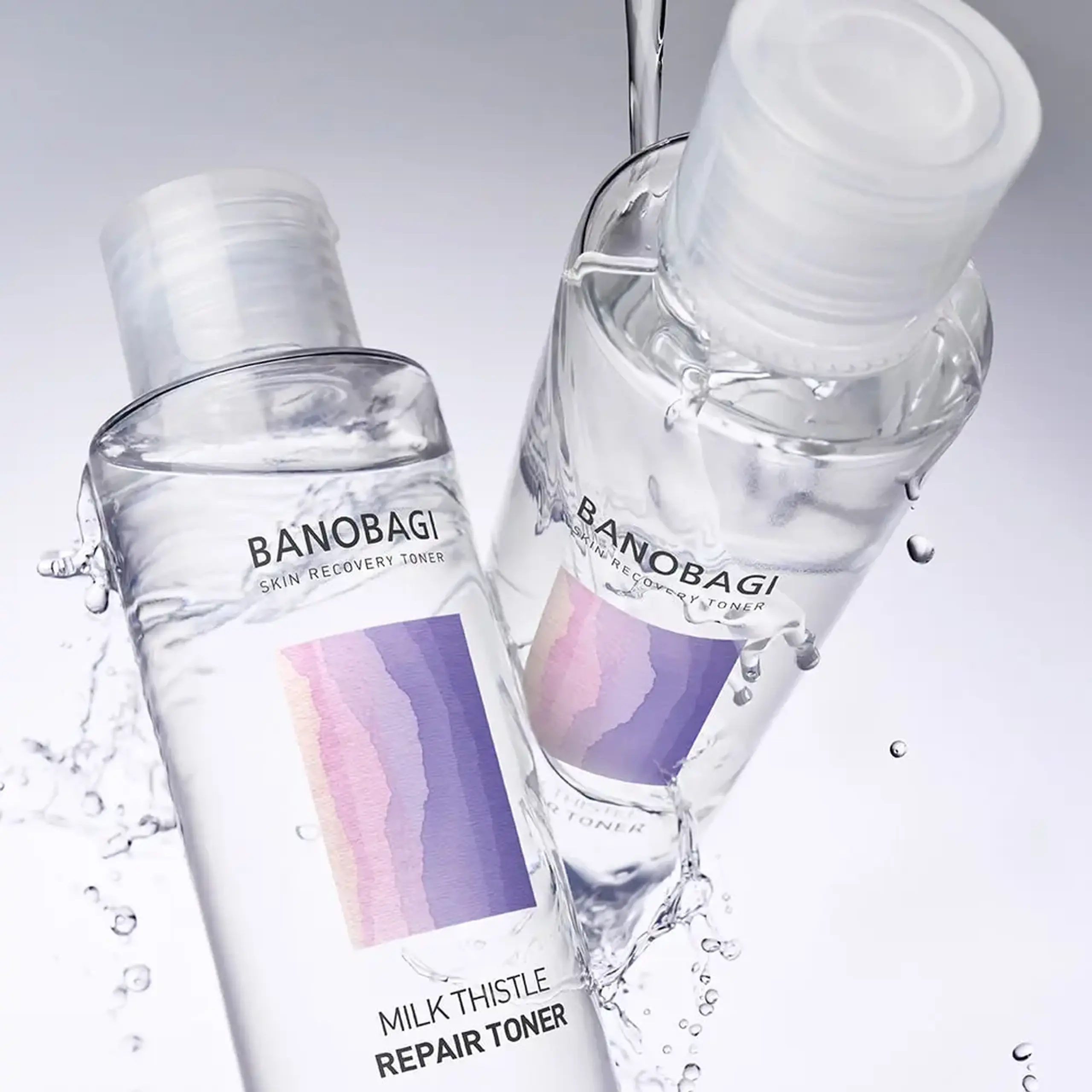Toner hidratant cu extract de rădăcină de păpădie Banobagi Milk Thistle Repair Toner 200ml