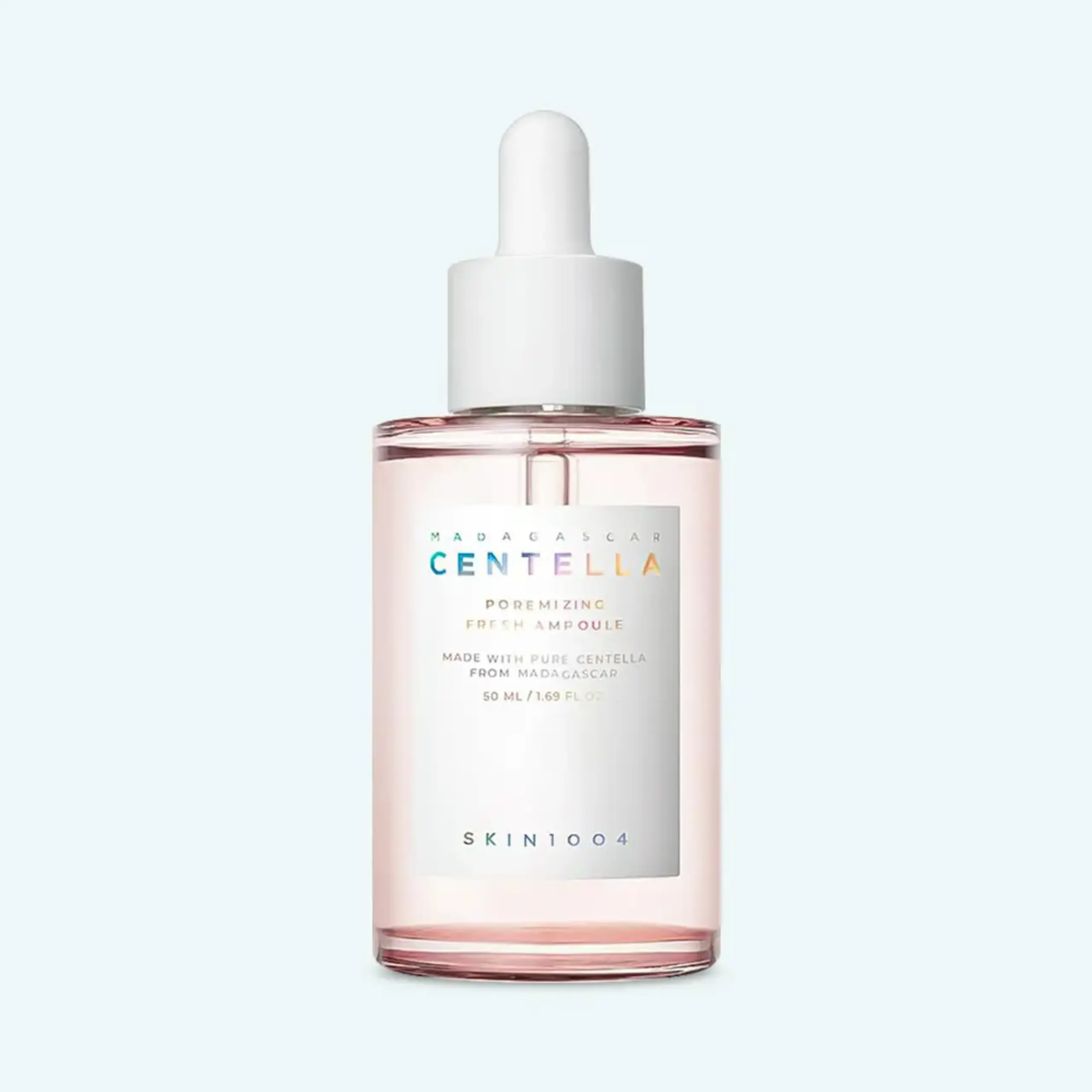 Ser-ampulă pentru diminuarea porilor cu centella și sare roz Skin1004 Madagascar Centella Poremizing Fresh Ampoule 50ml