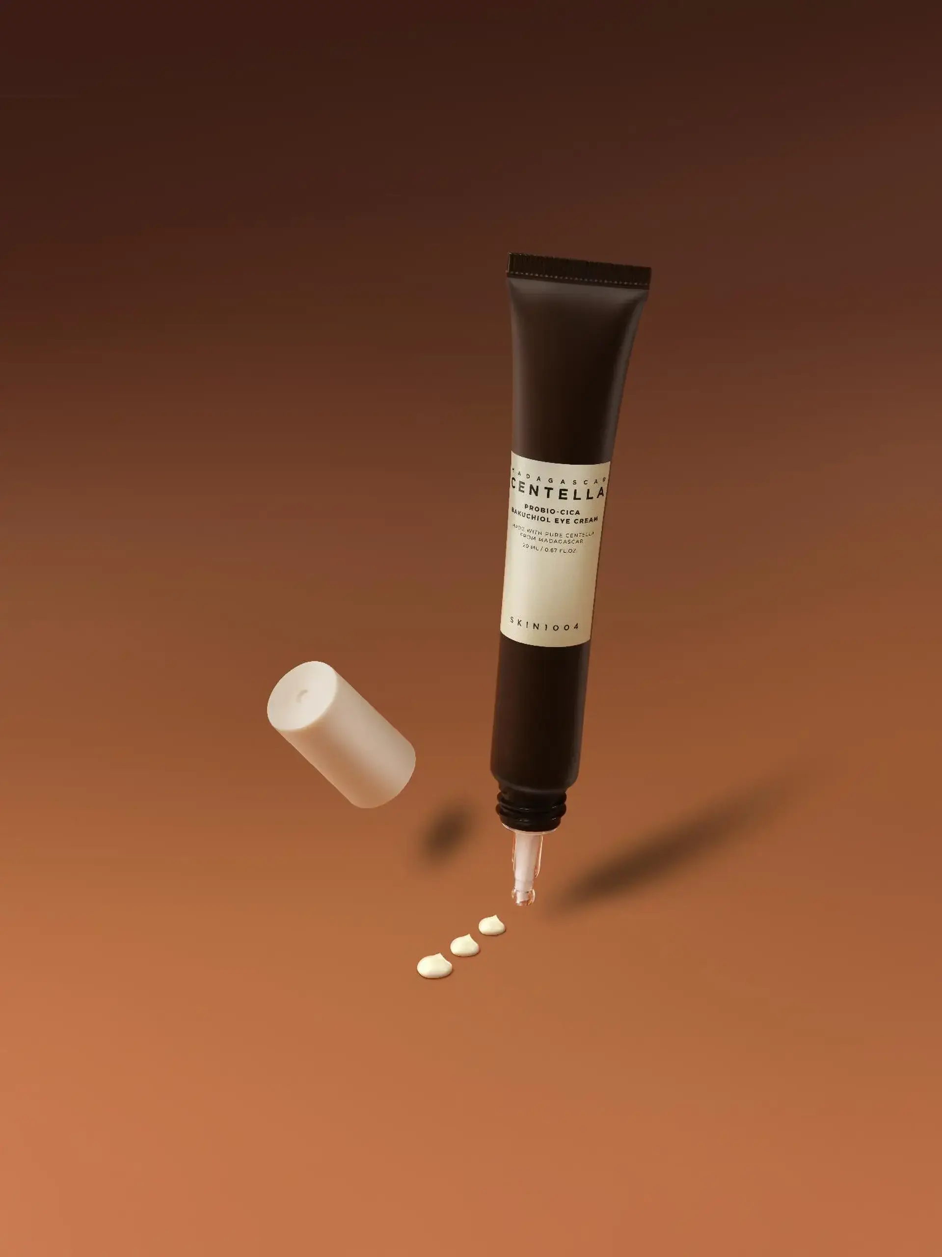 Cremă pentru ochi cu bacuchiol SKIN1004 Madagascar Centella Probio-Cica Bakuchiol Eye Cream 20ml