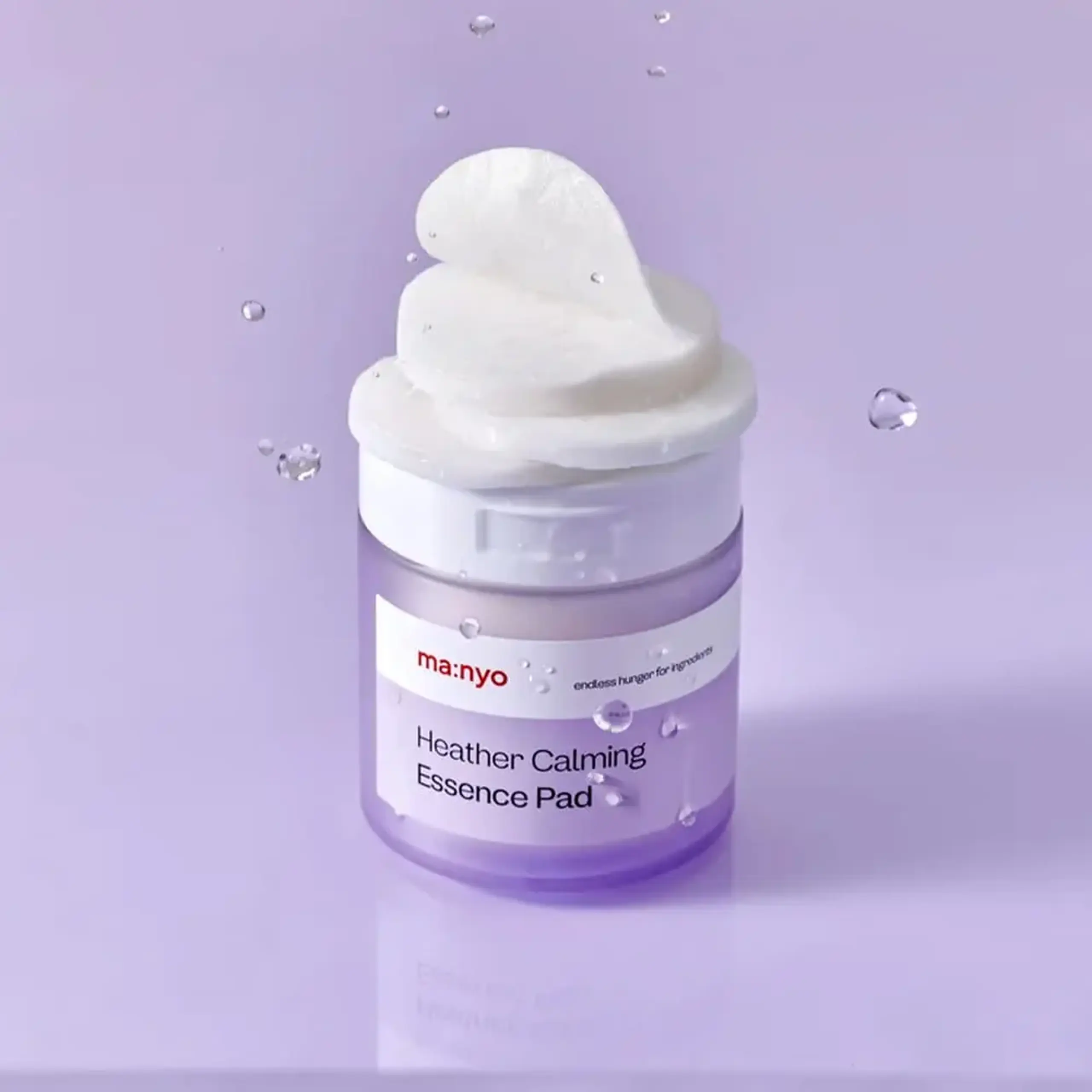 Paduri exfoliante calmante Manyo Factory Heather Calming Essence Pad 265ml 60ea