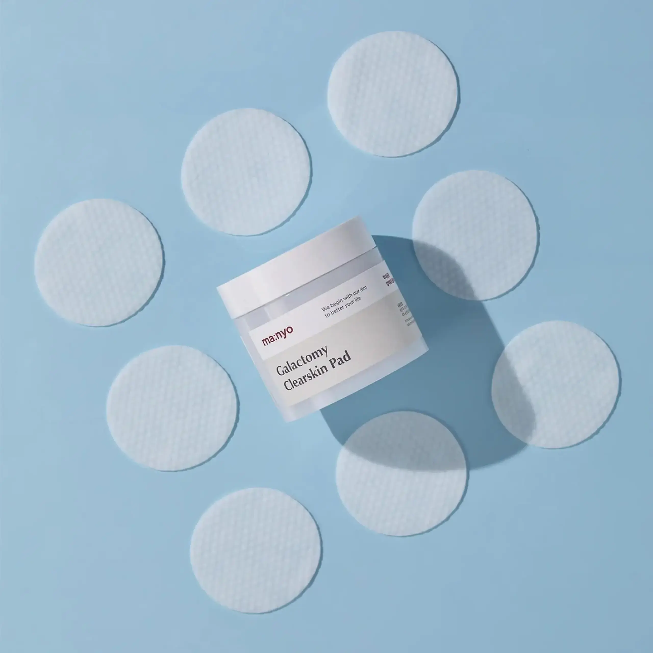 Paduri exfoliante Manyo Factory Galactomy Clearskin Pad 160ml (60 pcs)