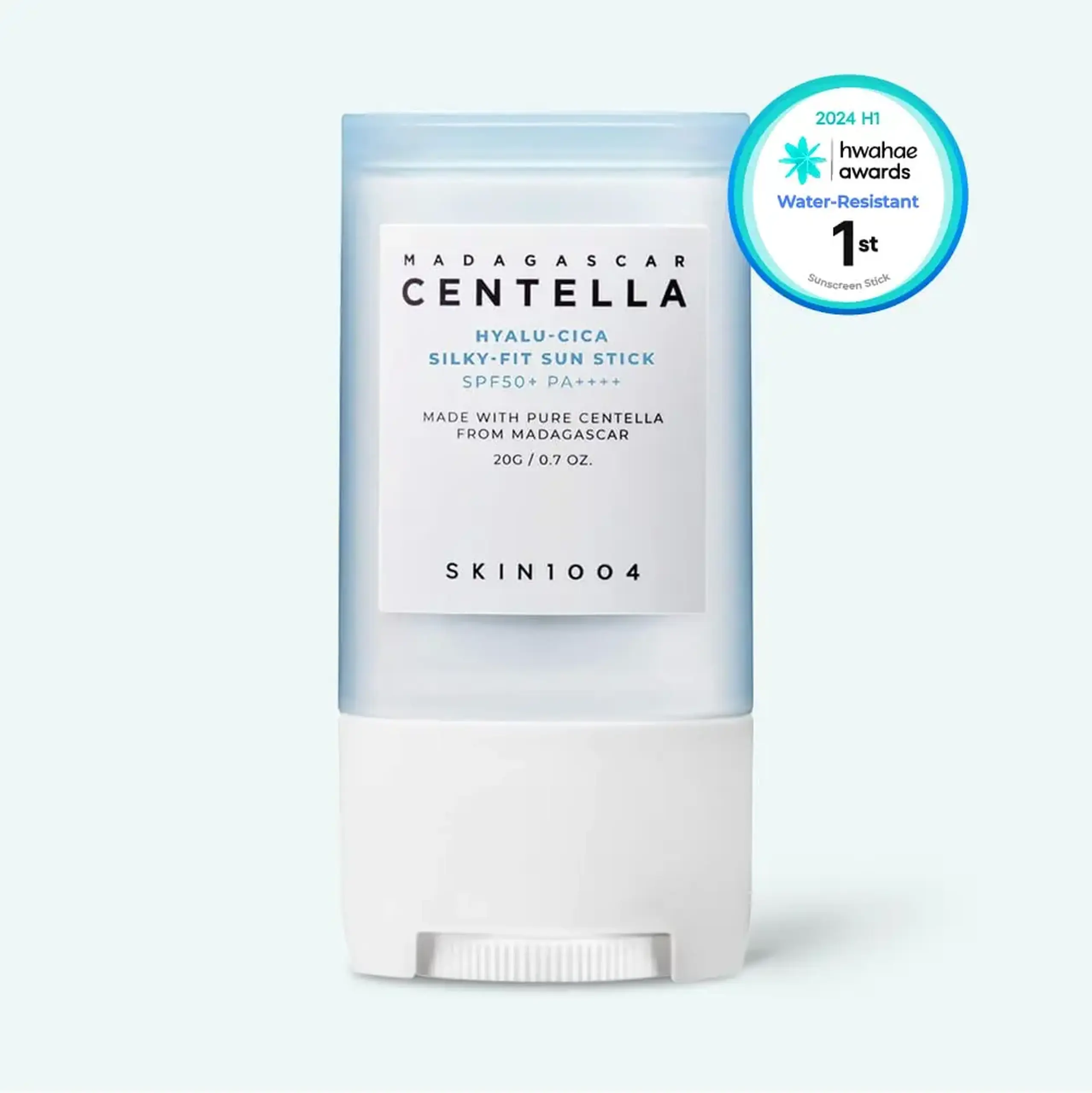 Stick cu protecţie solară SKIN1004 Madagascar Centella Hyalu-Cica Silky-Fit Sun Stick SPF50+ PA++++
