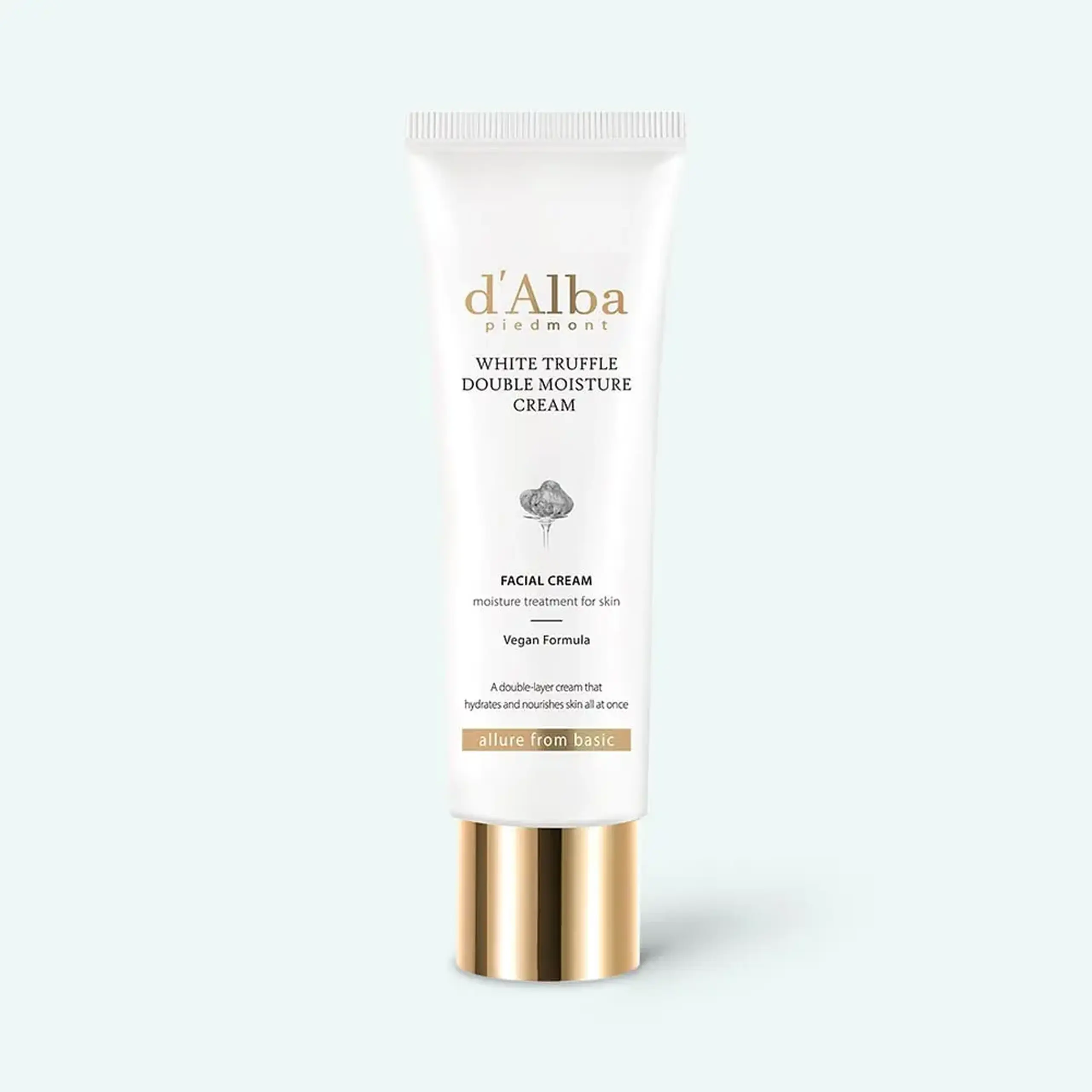 Cremă bifazică(ser -cremă) hidratantă şi nutritivă D`ALBA White Truffle Double Moisture Cream 60ml