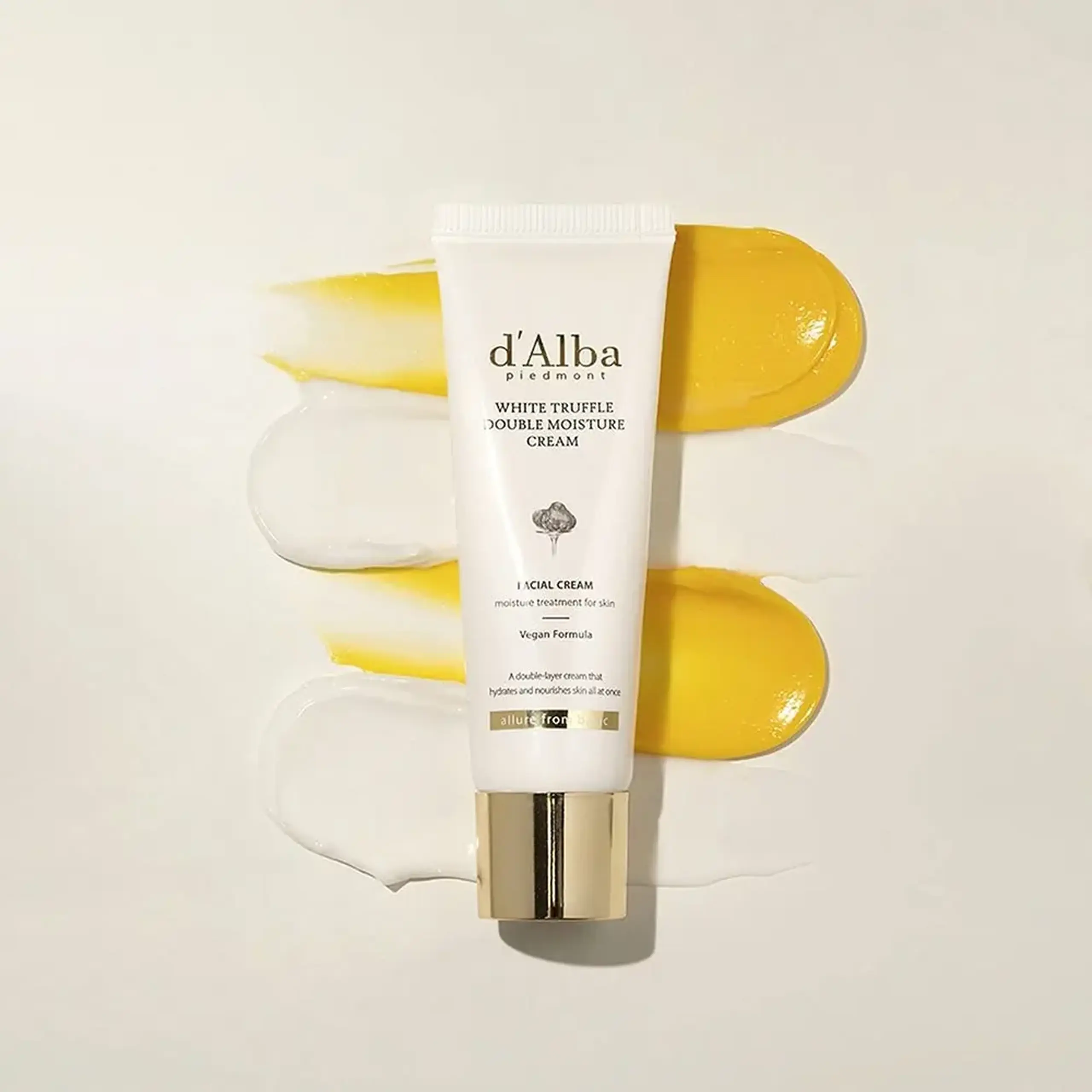 Cremă bifazică(ser -cremă) hidratantă şi nutritivă D`ALBA White Truffle Double Moisture Cream 60ml