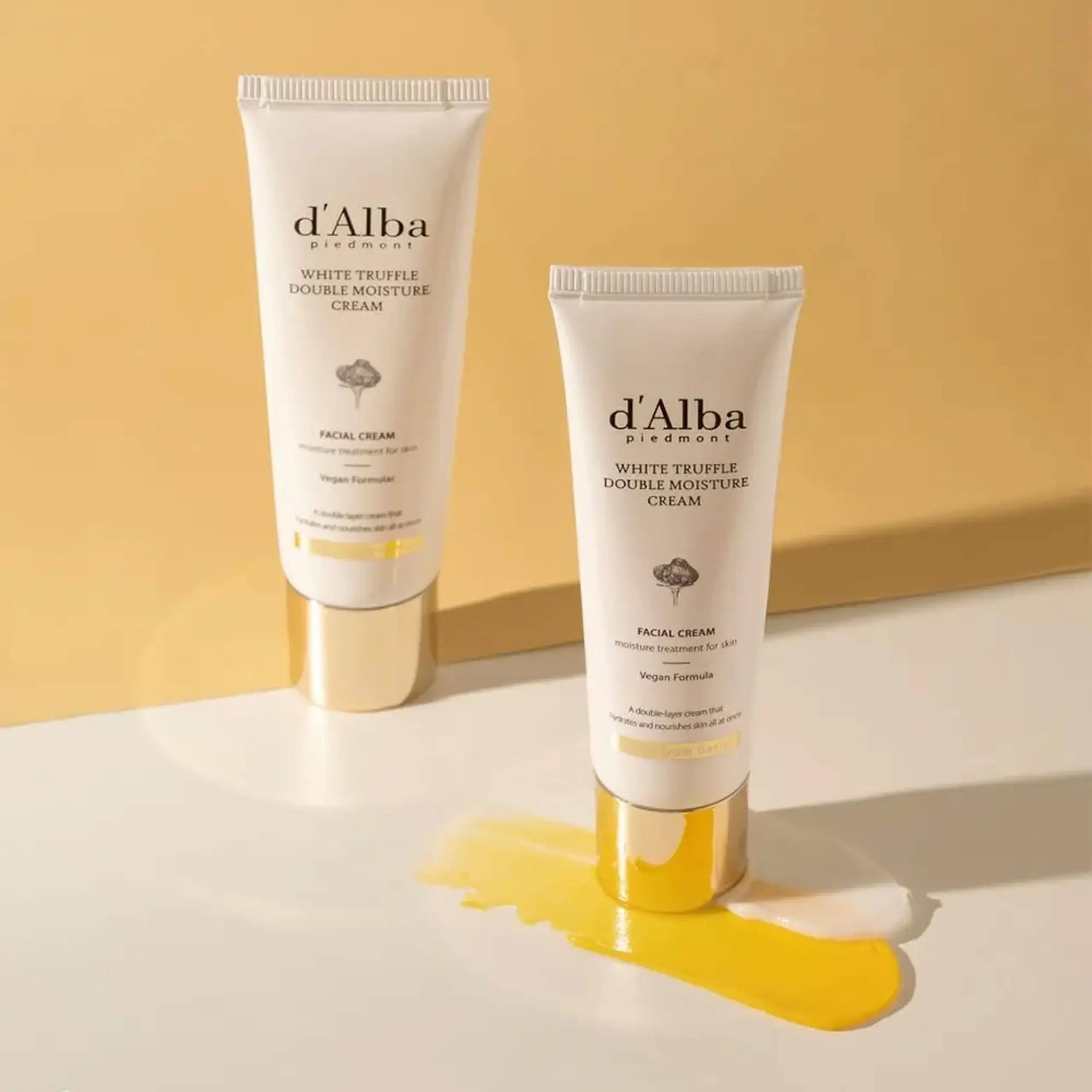 Cremă bifazică(ser -cremă) hidratantă şi nutritivă D`ALBA White Truffle Double Moisture Cream 60ml