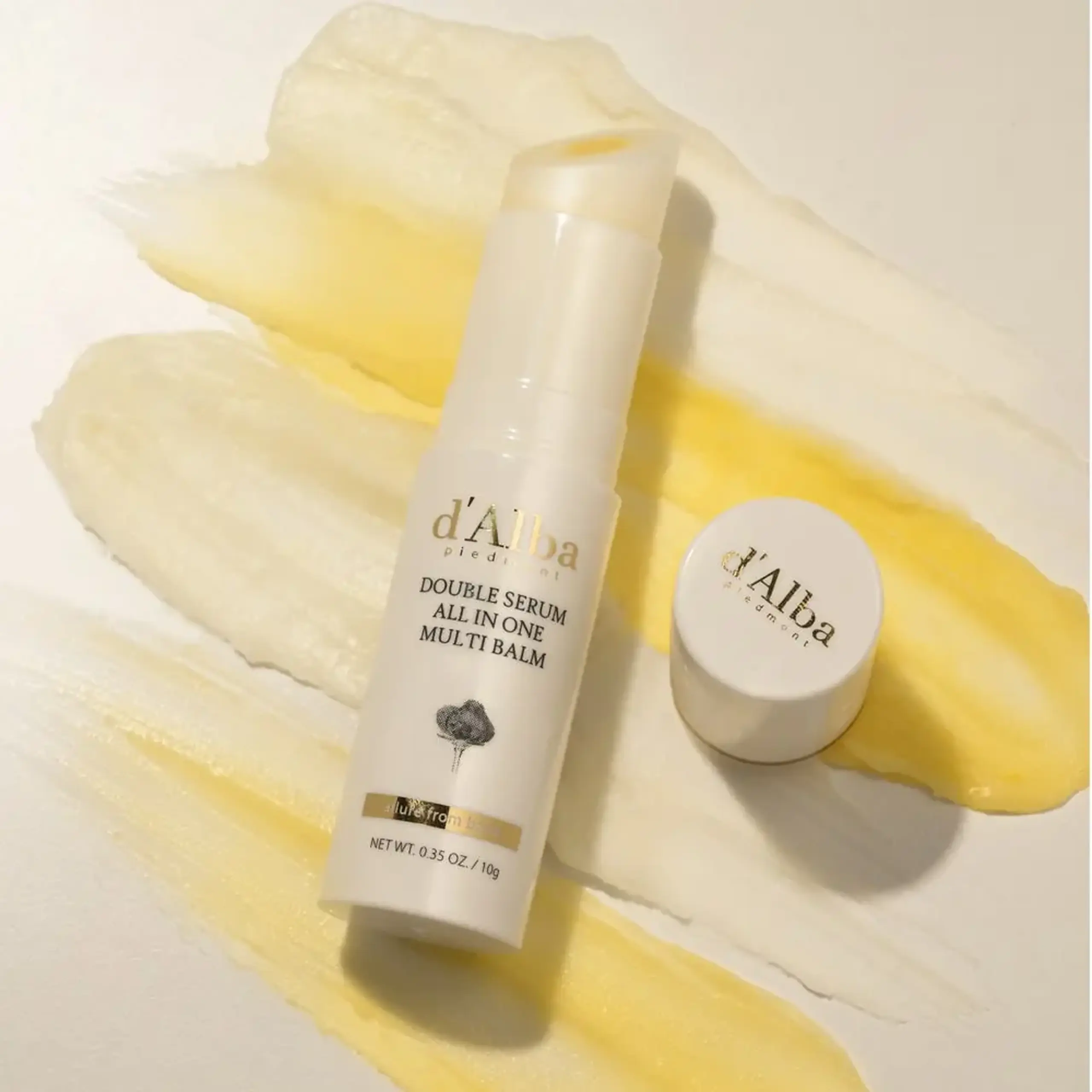 Balsam-stick hidratant multifuncțional D'Alba Double Serum All In One Multi Balm 10g