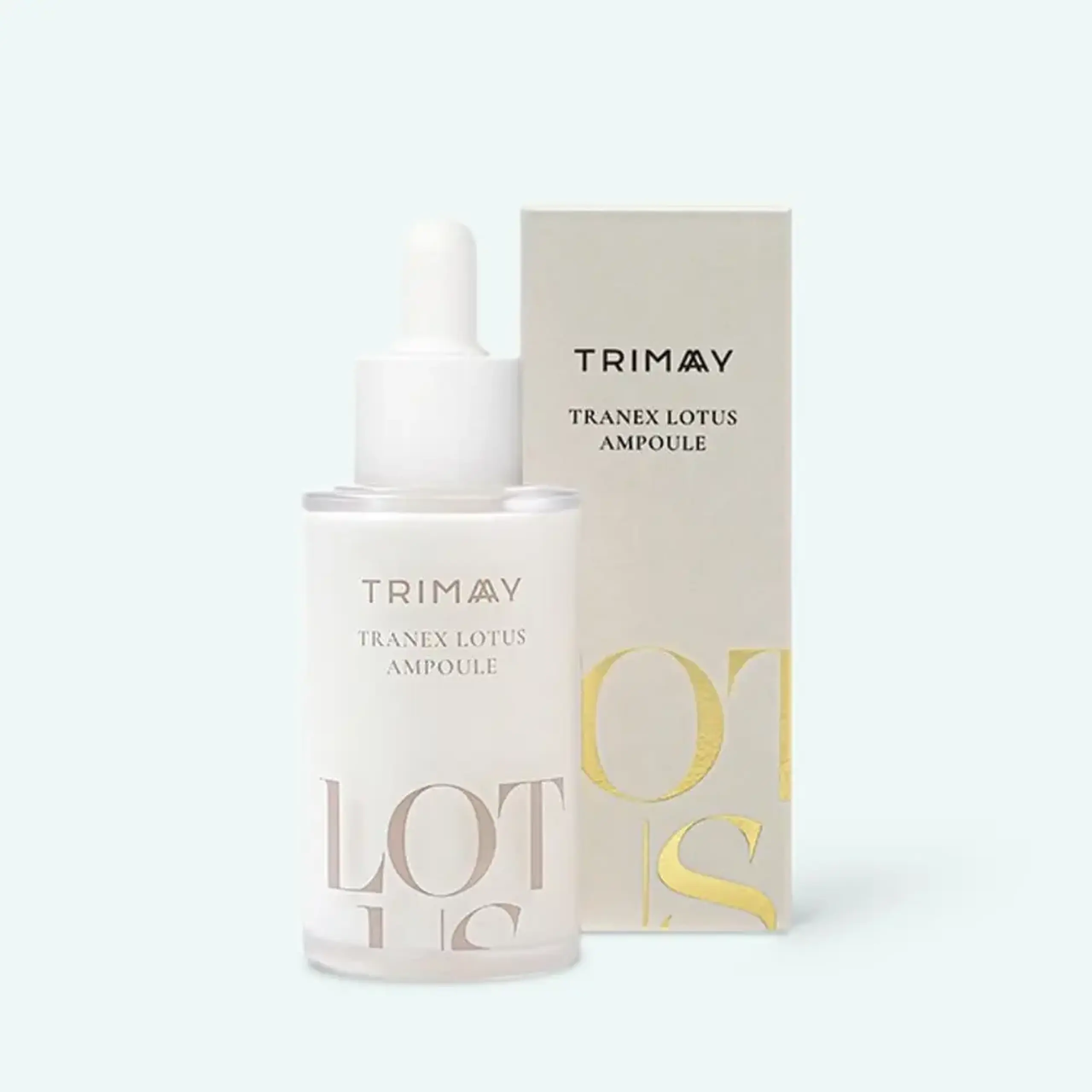 Ser antioxidant cu acid tranexamic, niacinamidă pentru petele pigmentare Trimay Tranex Lotus Ampoule 50ml
