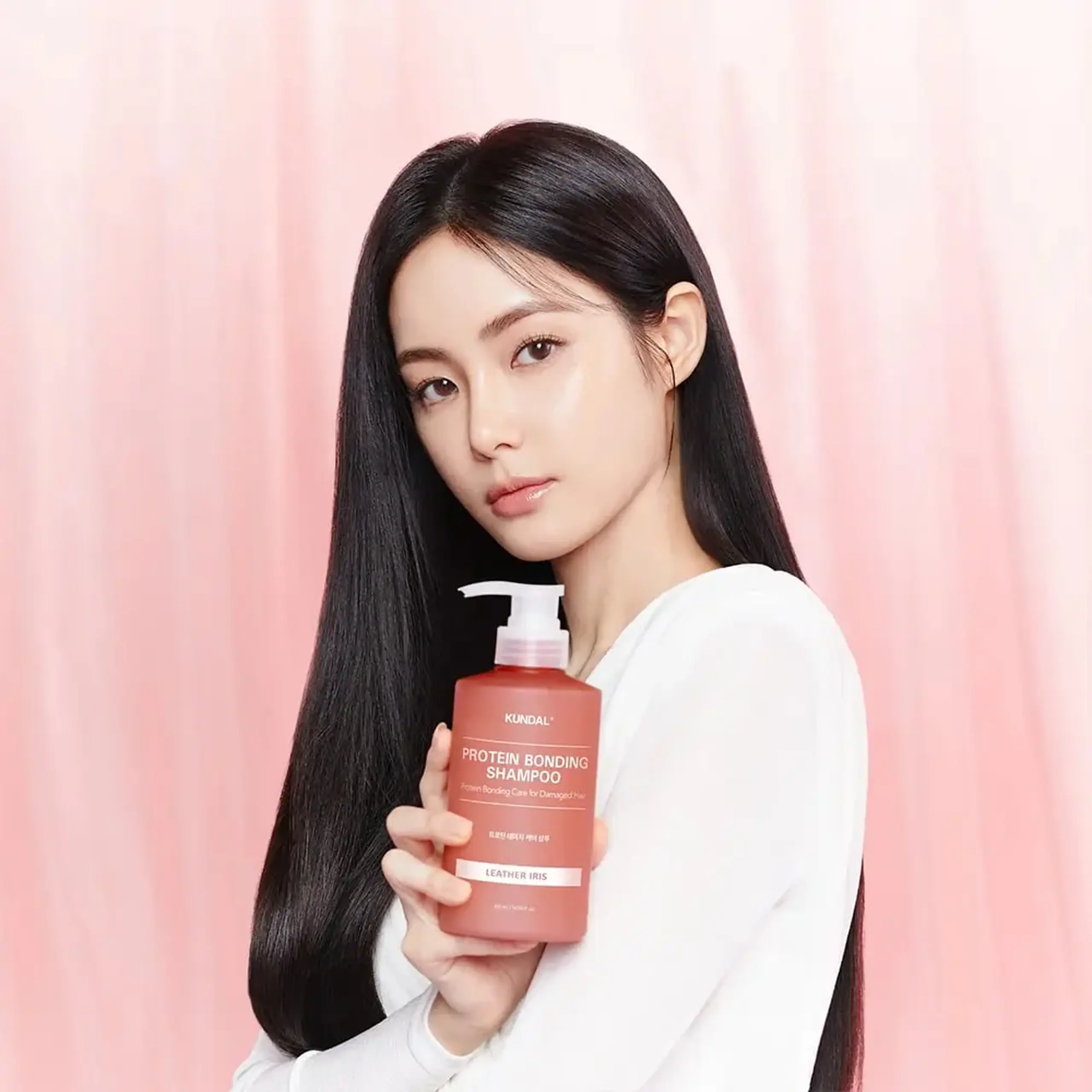Șamponul revitalizează părul fragil și deteriorat Kundal Protein Bonding Shampoo 500ml Violet Muguet