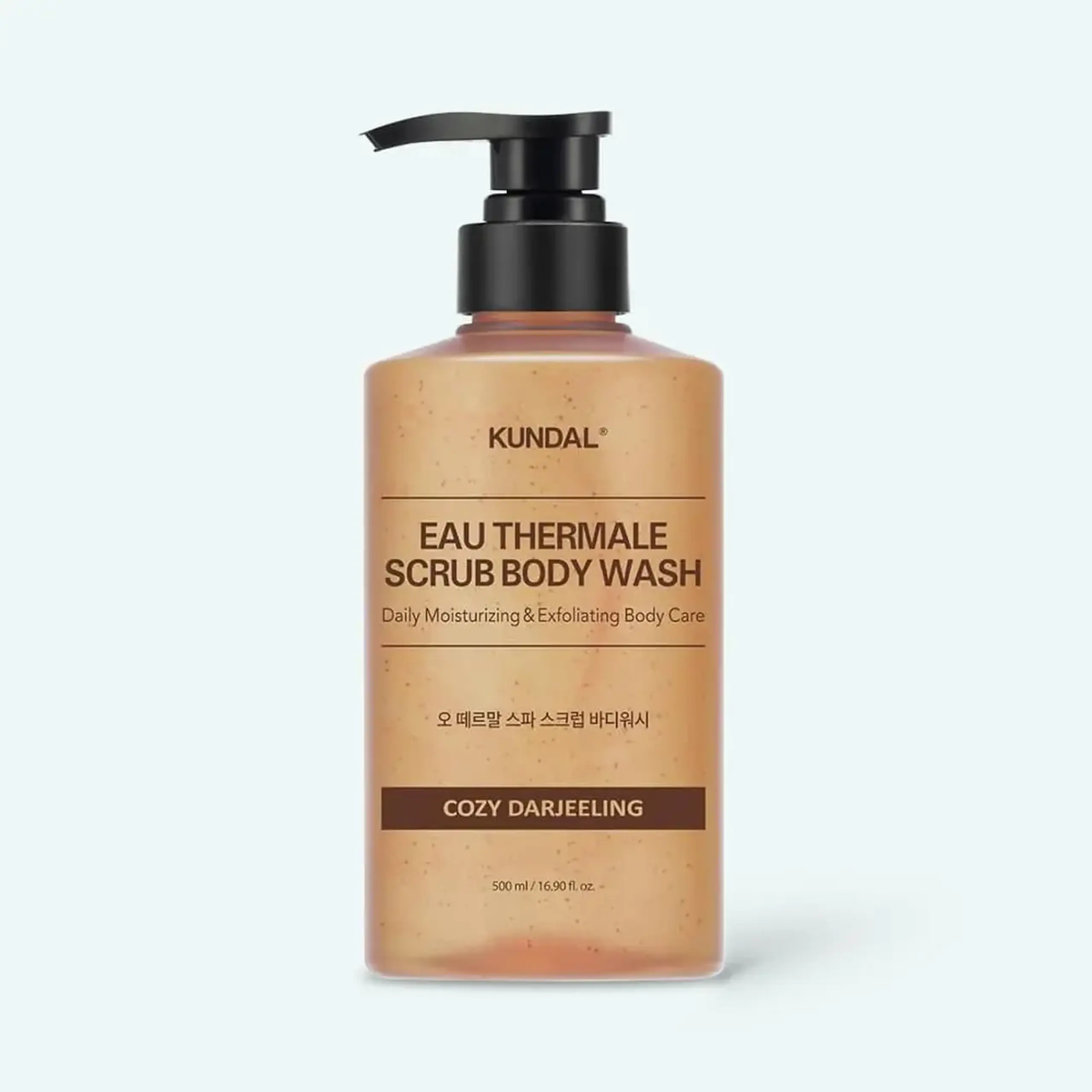 Scrub pentru corp KUNDAL Eau Thermale Spa Scrub Body Wash Cozy Darjeelinc 500ml