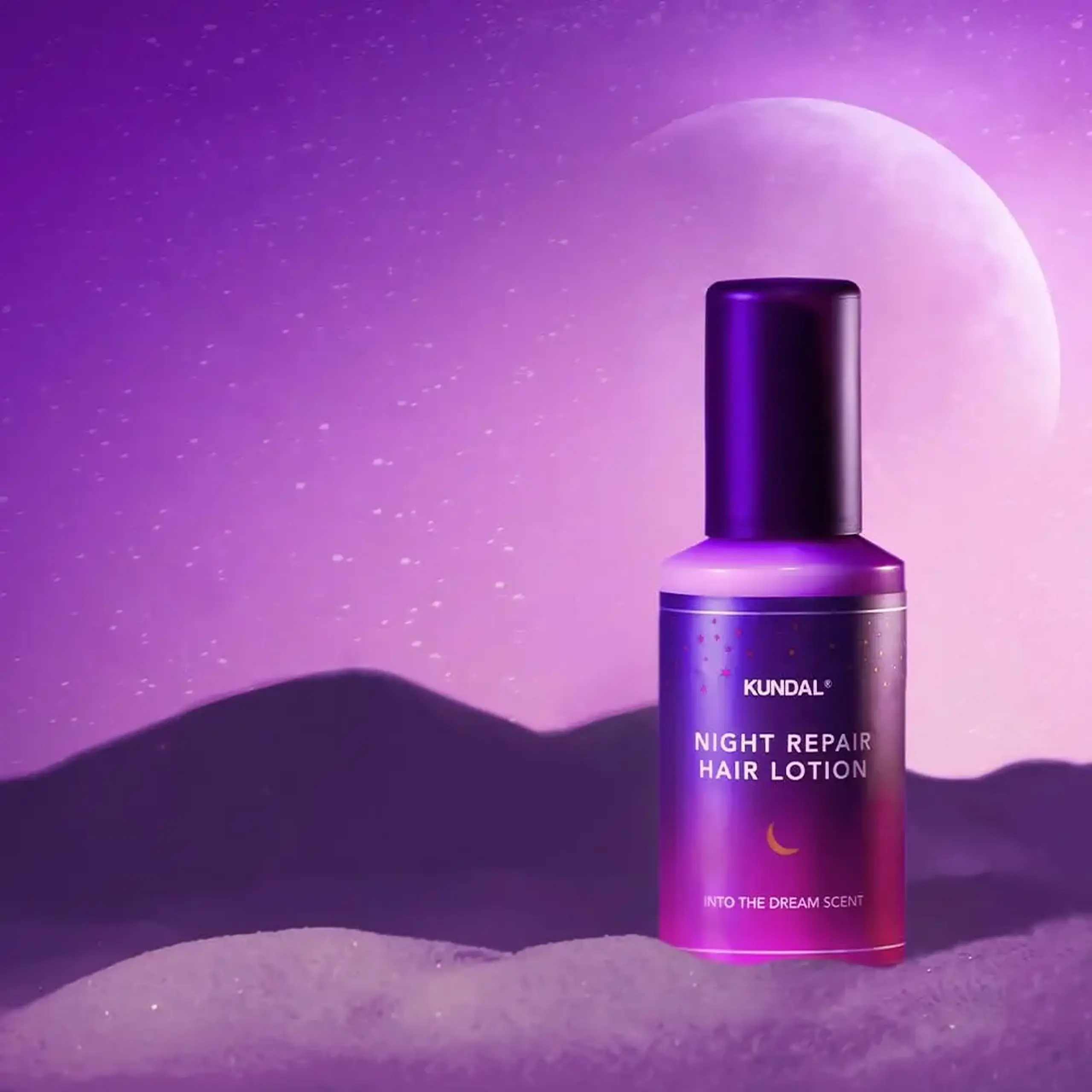 Ser hidratant pentru noapte KUNDAL Night Repair Hair Lotion 100ml - Into The Dream
