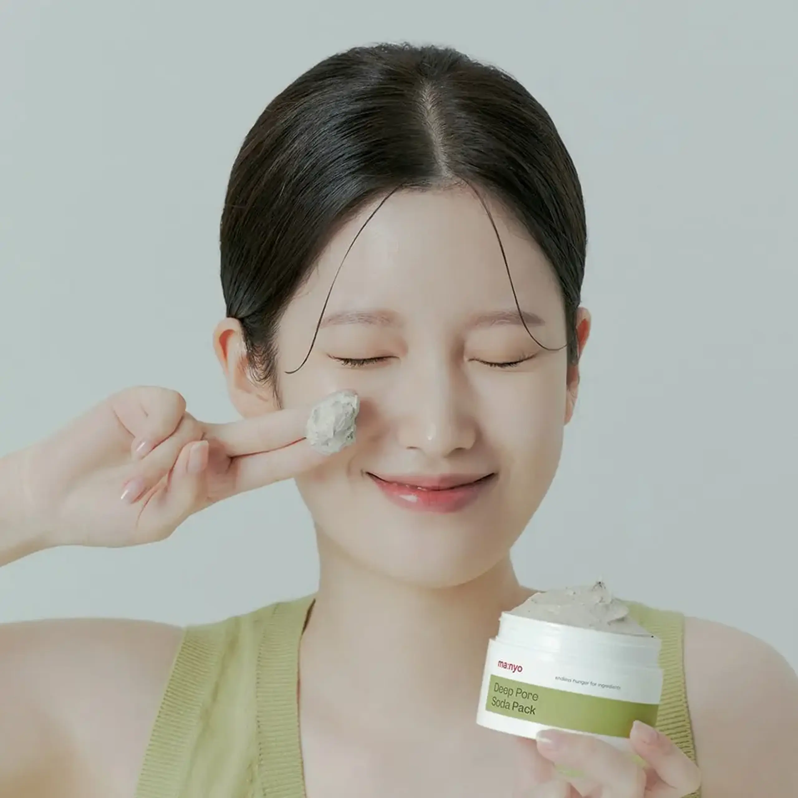 Ma:nyo Deep Pore Soda Clay Facial Mask Pack 110ml