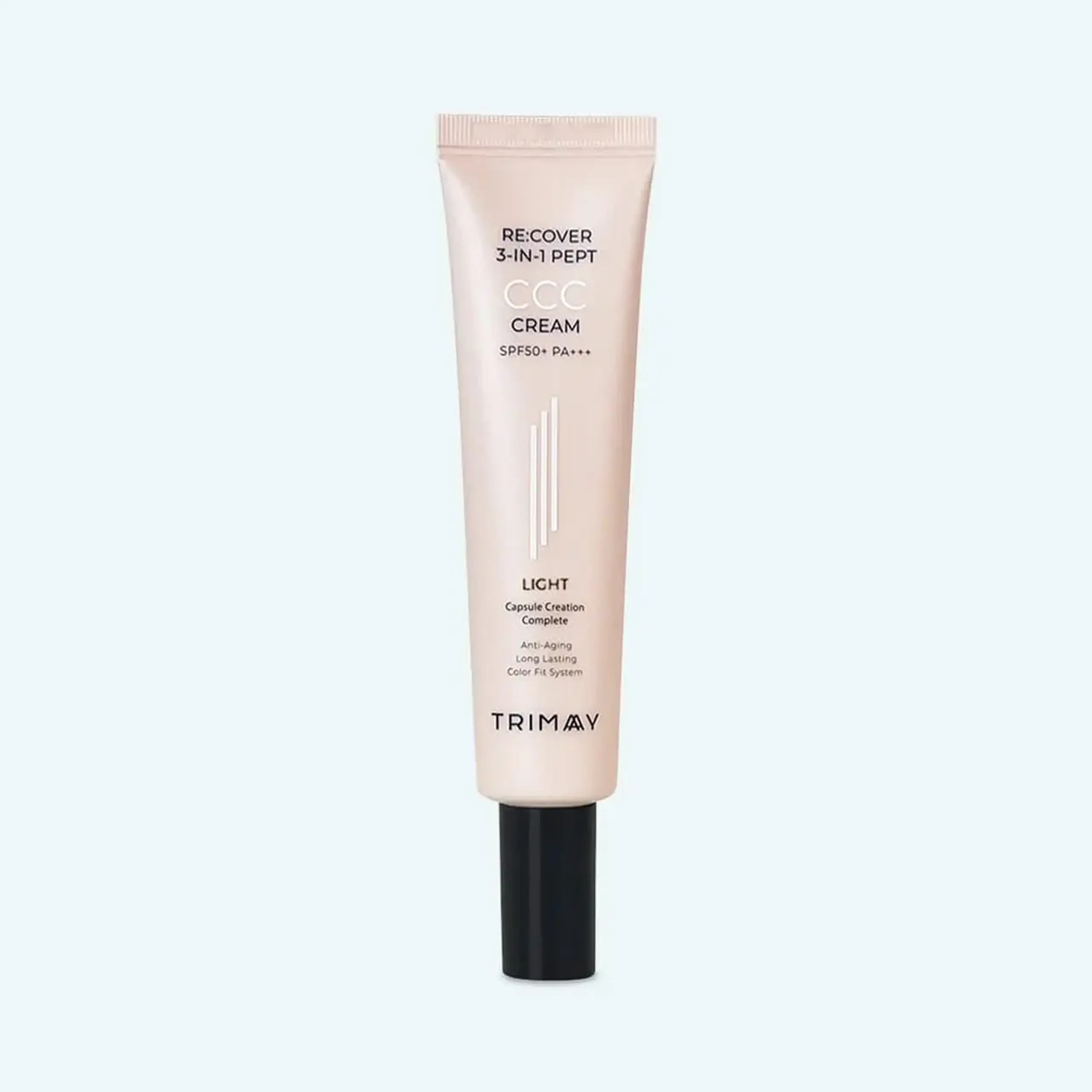 CC-cream multifuncțional Trimay Re:cover 3-in-1 Pept CCC Cream Light SPF50+PA+++ 30ml