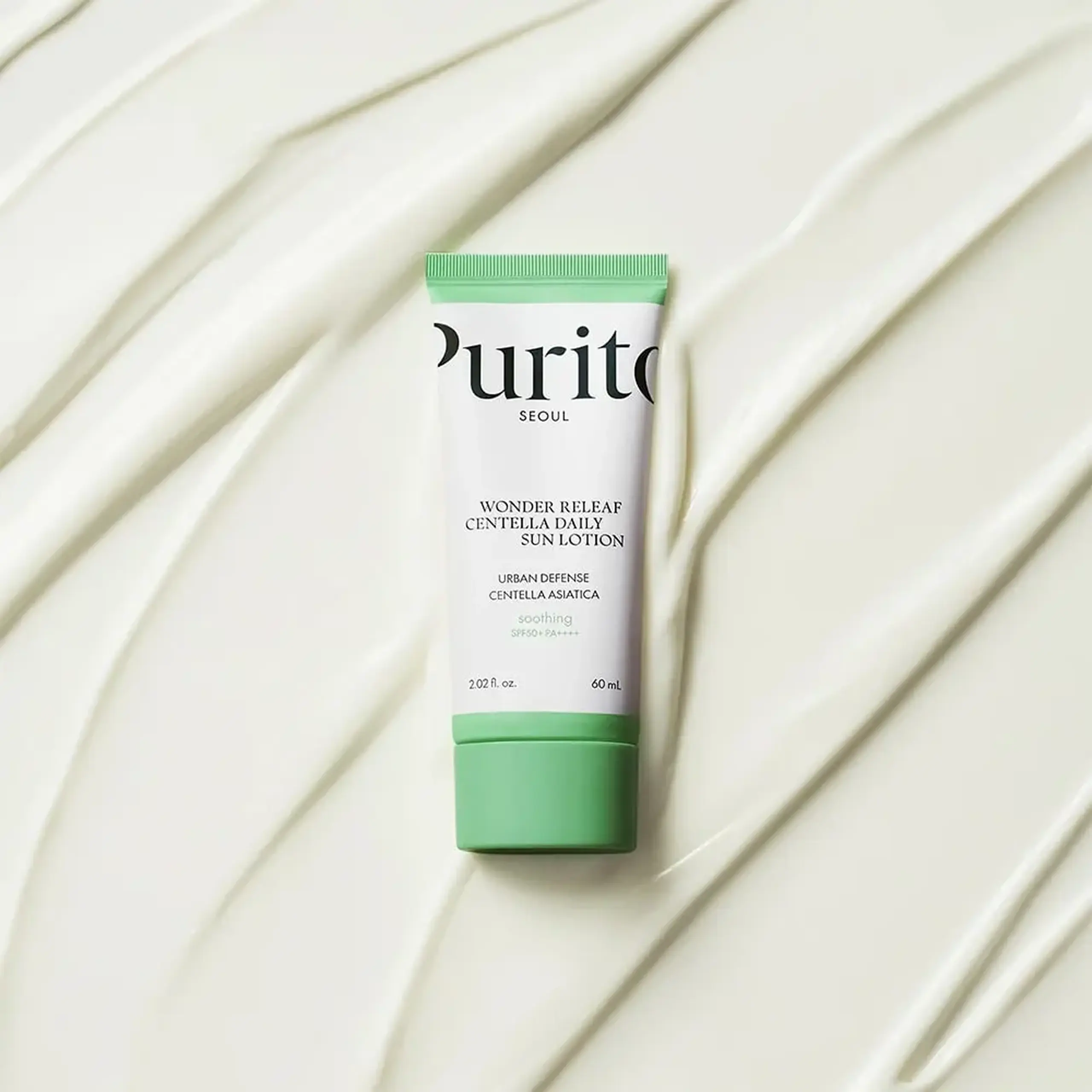 Cremă de protecție solară cu Centella Purito Seoul Wonder Releaf Centella Daily Sun Lotion 60 ml