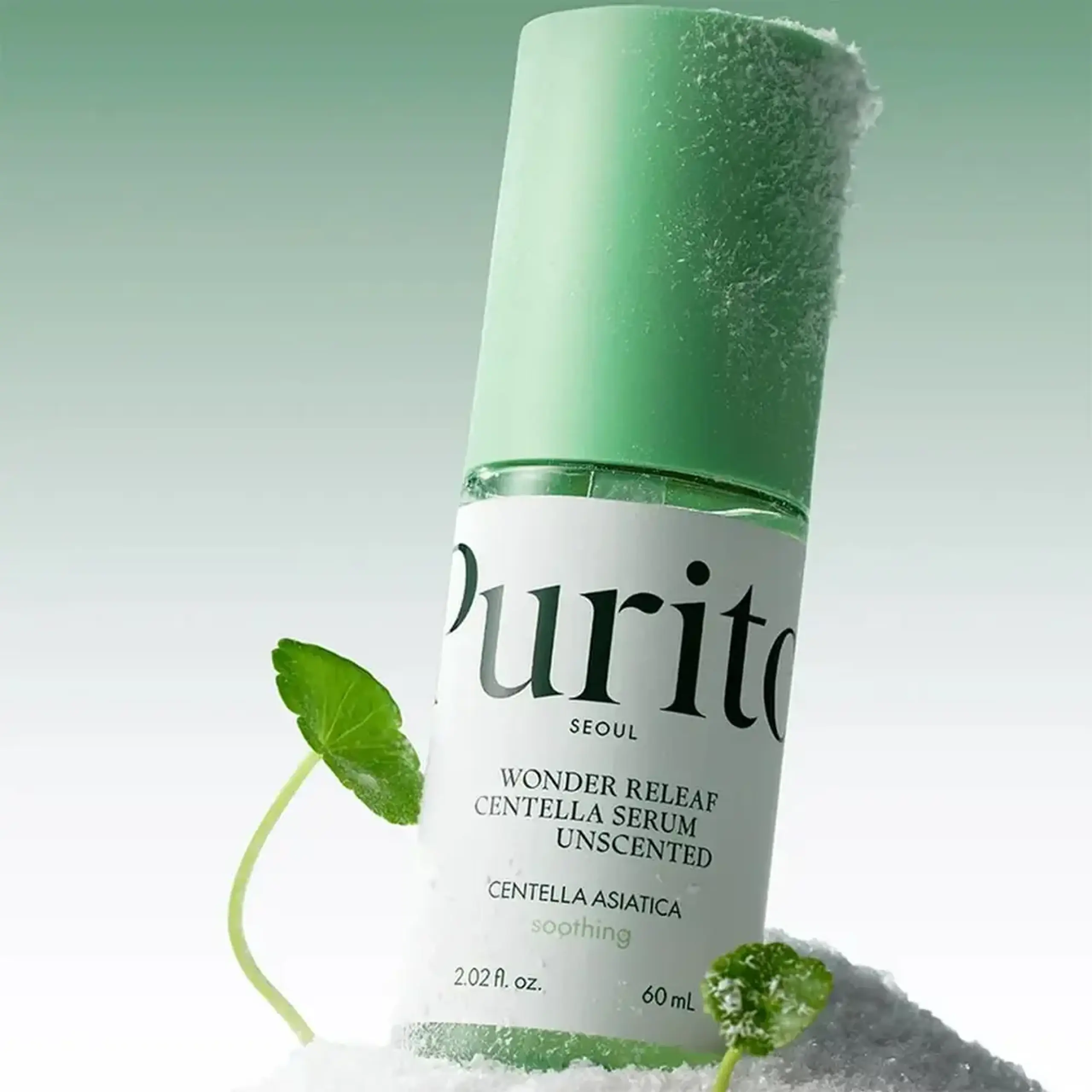 Ser pentru pielea sensibilă cu 35% extract de Centella (fără Parfum) Purito SEOUL Wonder Releaf Centella Serum Unscented 60ml