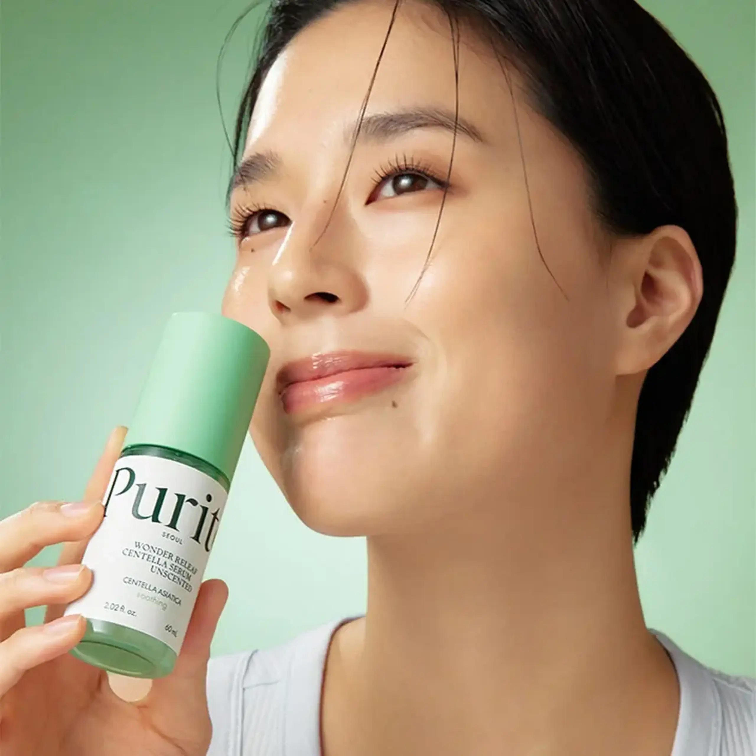 Ser pentru pielea sensibilă cu 35% extract de Centella (fără Parfum) Purito SEOUL Wonder Releaf Centella Serum Unscented 60ml