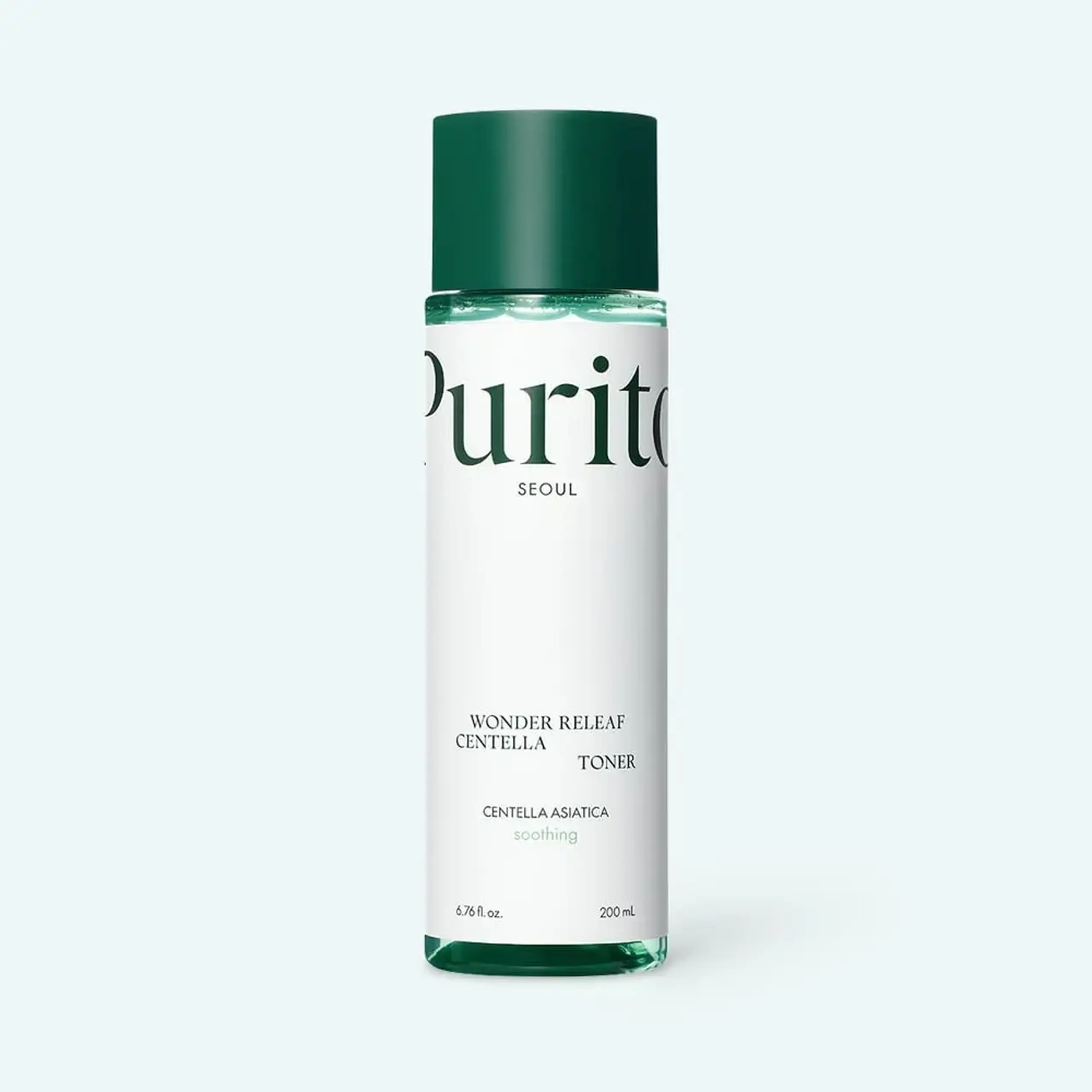Toner pentru pielea sensibilă cu Centella Asiatica Purito Seoul Wonder Releaf Centella Toner 200 ml