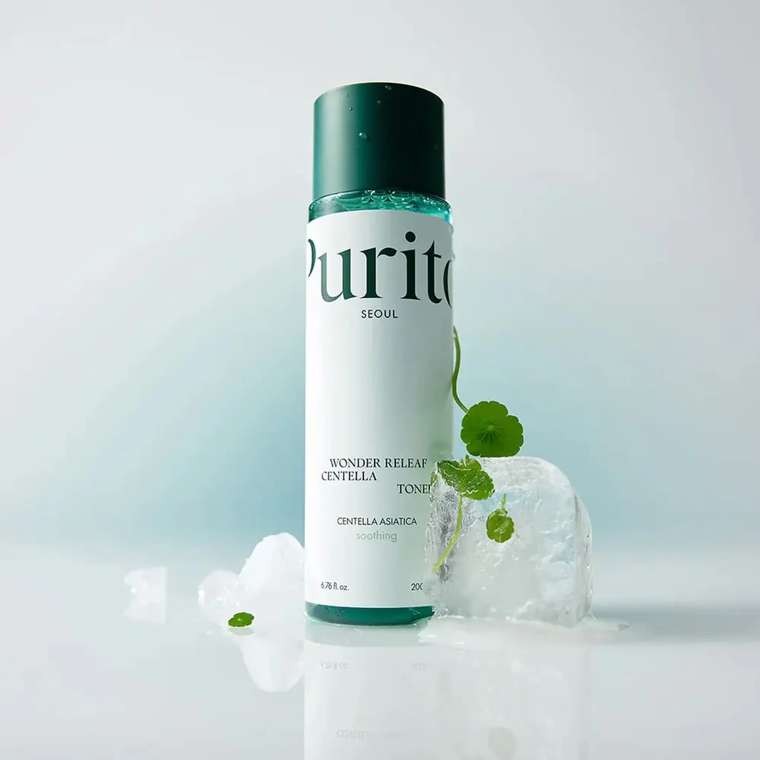 Toner pentru pielea sensibilă cu Centella Asiatica Purito Seoul Wonder Releaf Centella Toner 200 ml