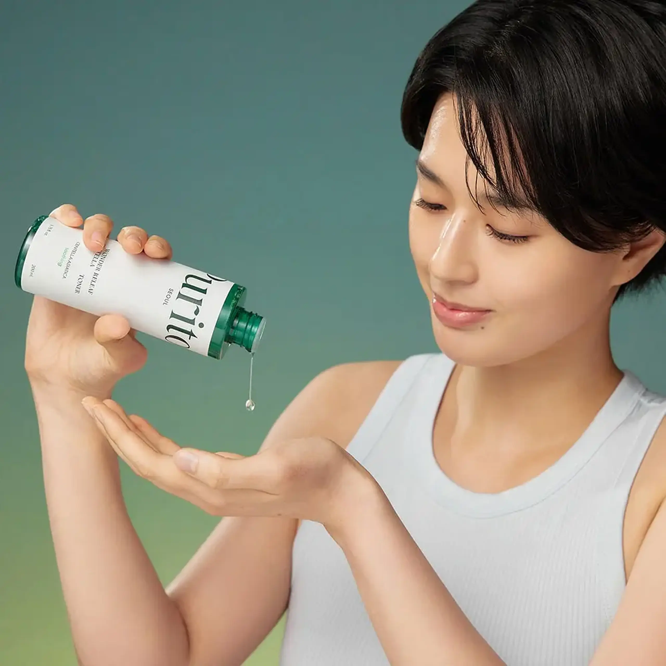 Toner pentru pielea sensibilă cu Centella Asiatica Purito Seoul Wonder Releaf Centella Toner 200 ml