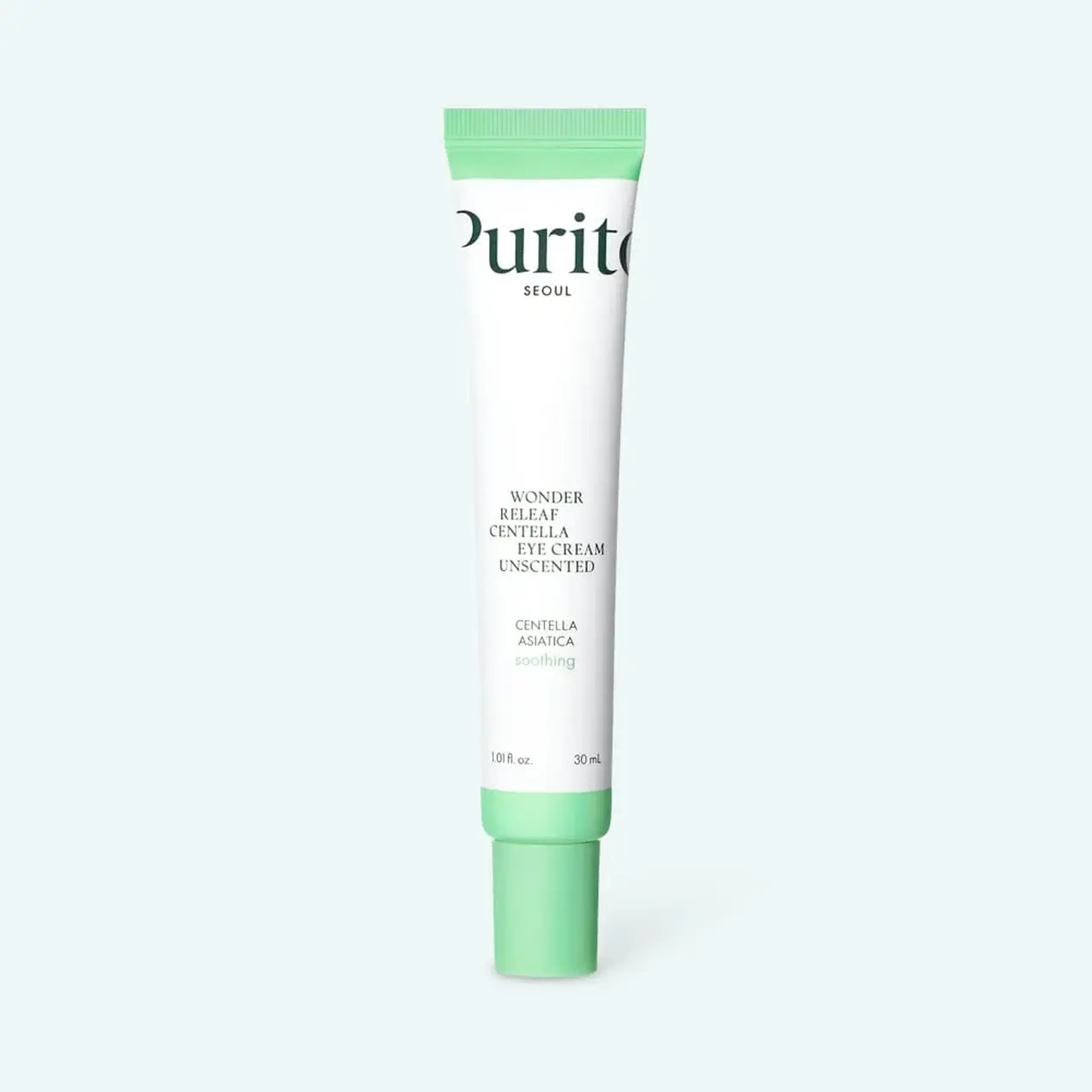 Cremă pentru conturul ochilor cu Centella Asiatica Purito Wonder Releaf Centella Eye Cream Unscented 30ml