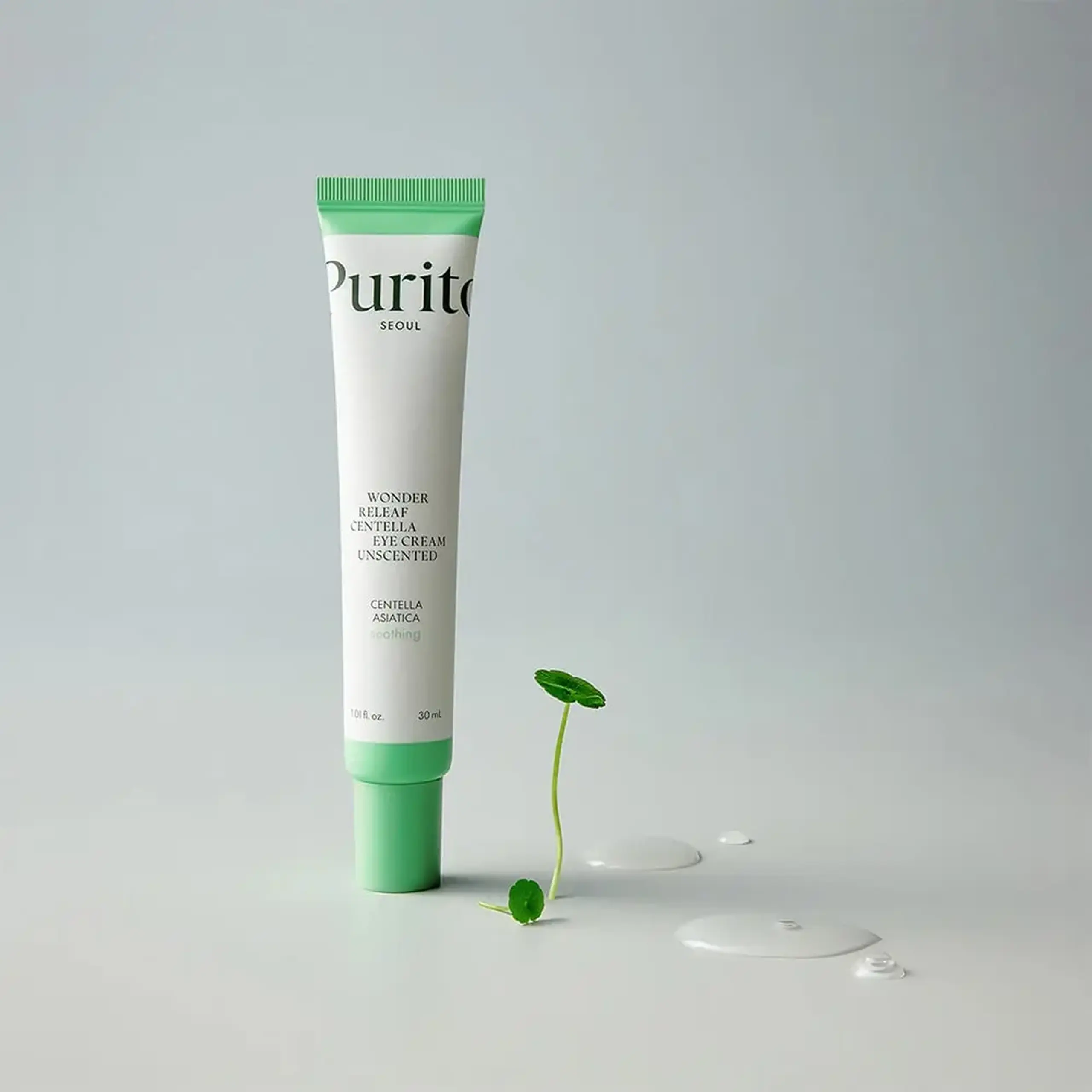 Cremă pentru conturul ochilor cu Centella Asiatica Purito Wonder Releaf Centella Eye Cream Unscented 30ml