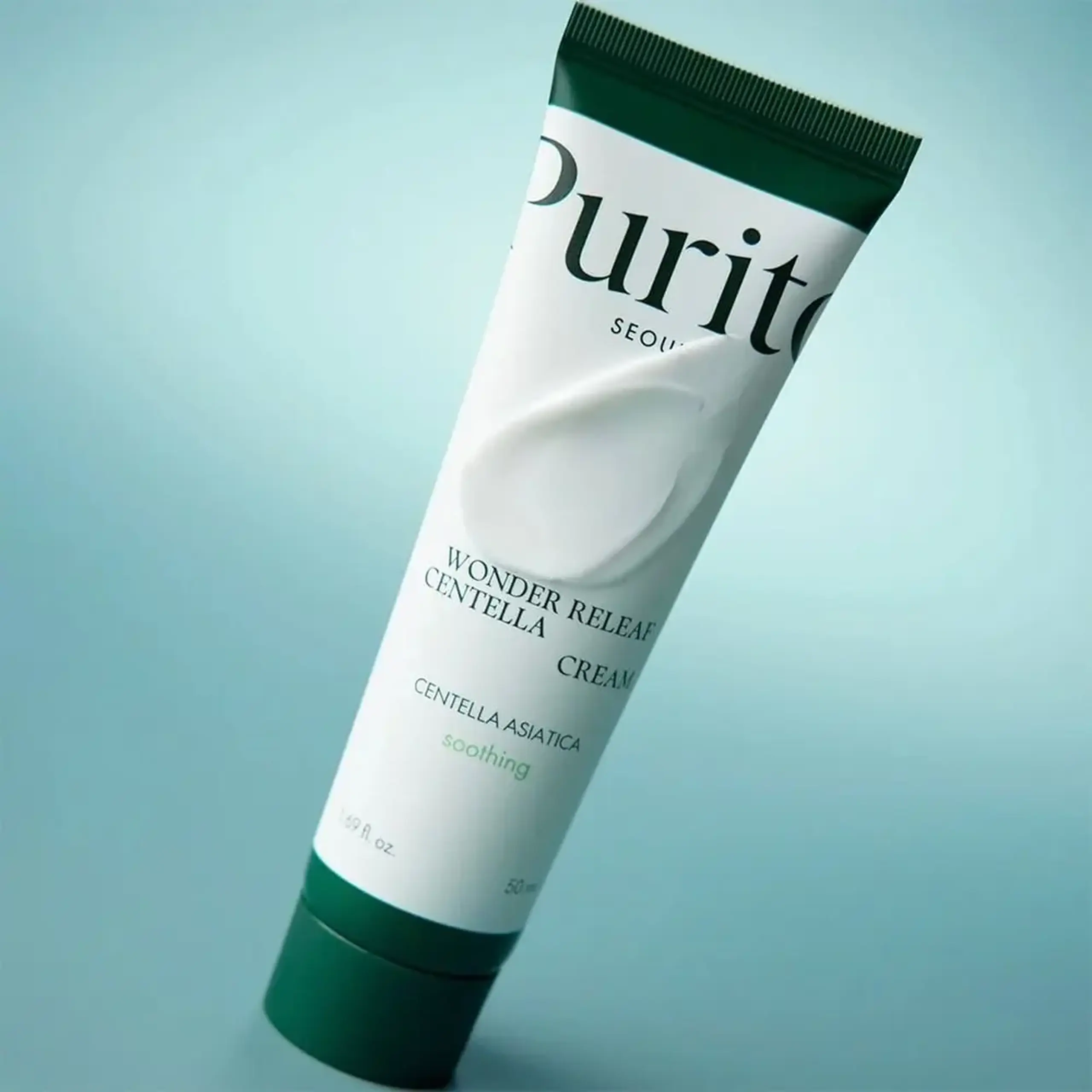 Cremă hidratantă linistitoare cu Centella Asiatica Purito Seoul Wonder Releaf Centella Cream 50ml