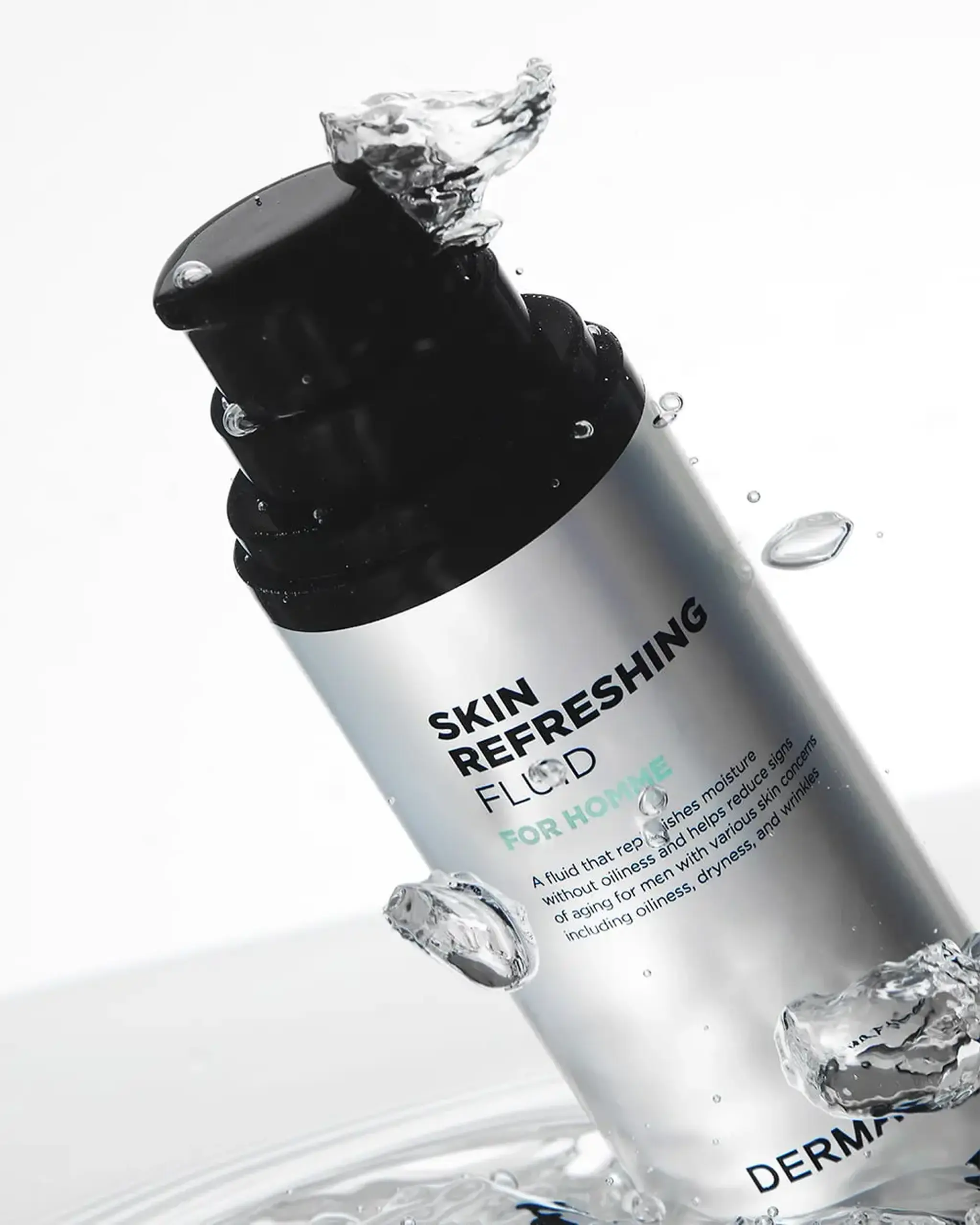 Fluid hidratant pentru bărbați DERMAFIRM Skin Refreshing Fluid for Homme 120ml