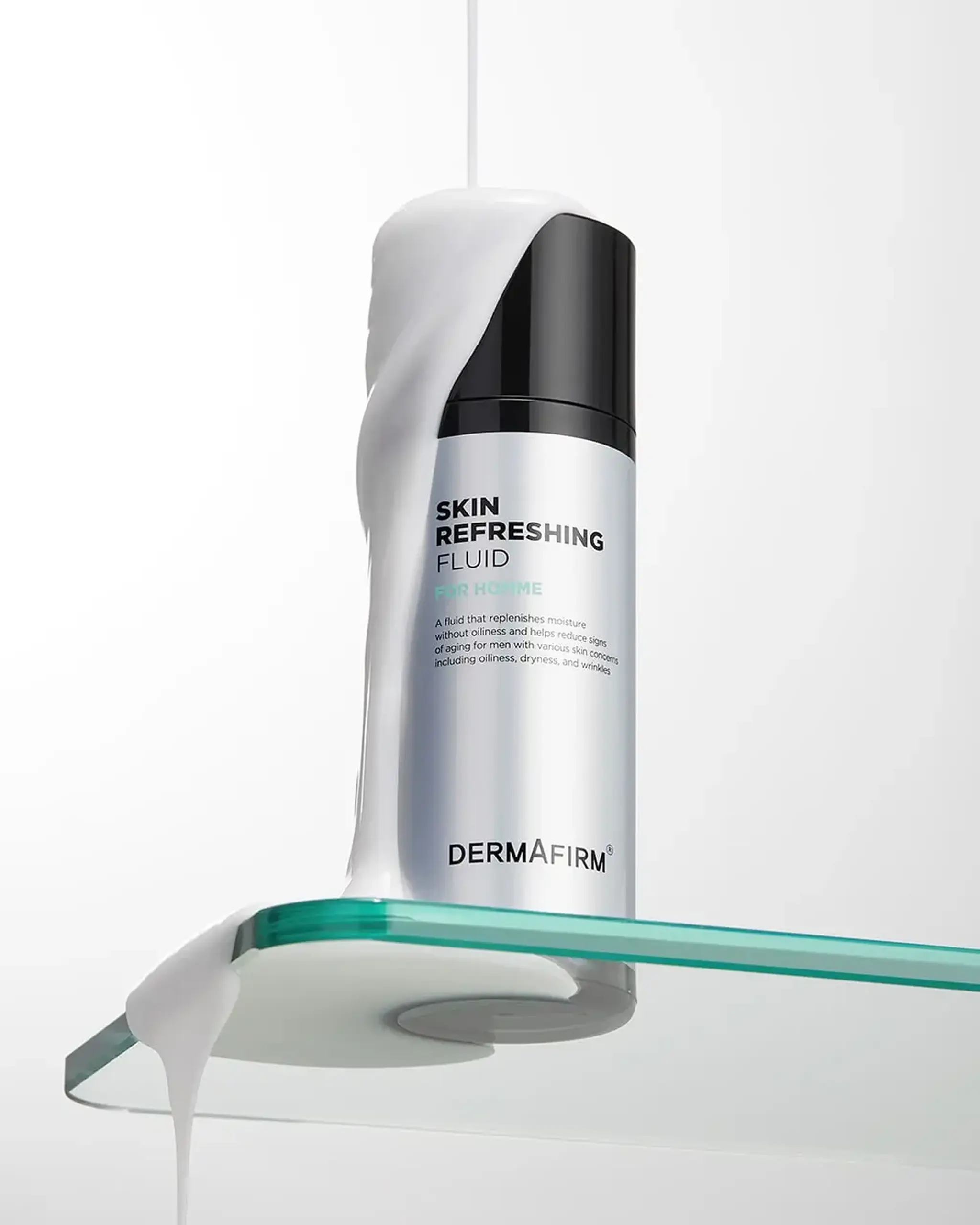 Fluid hidratant pentru bărbați DERMAFIRM Skin Refreshing Fluid for Homme 120ml