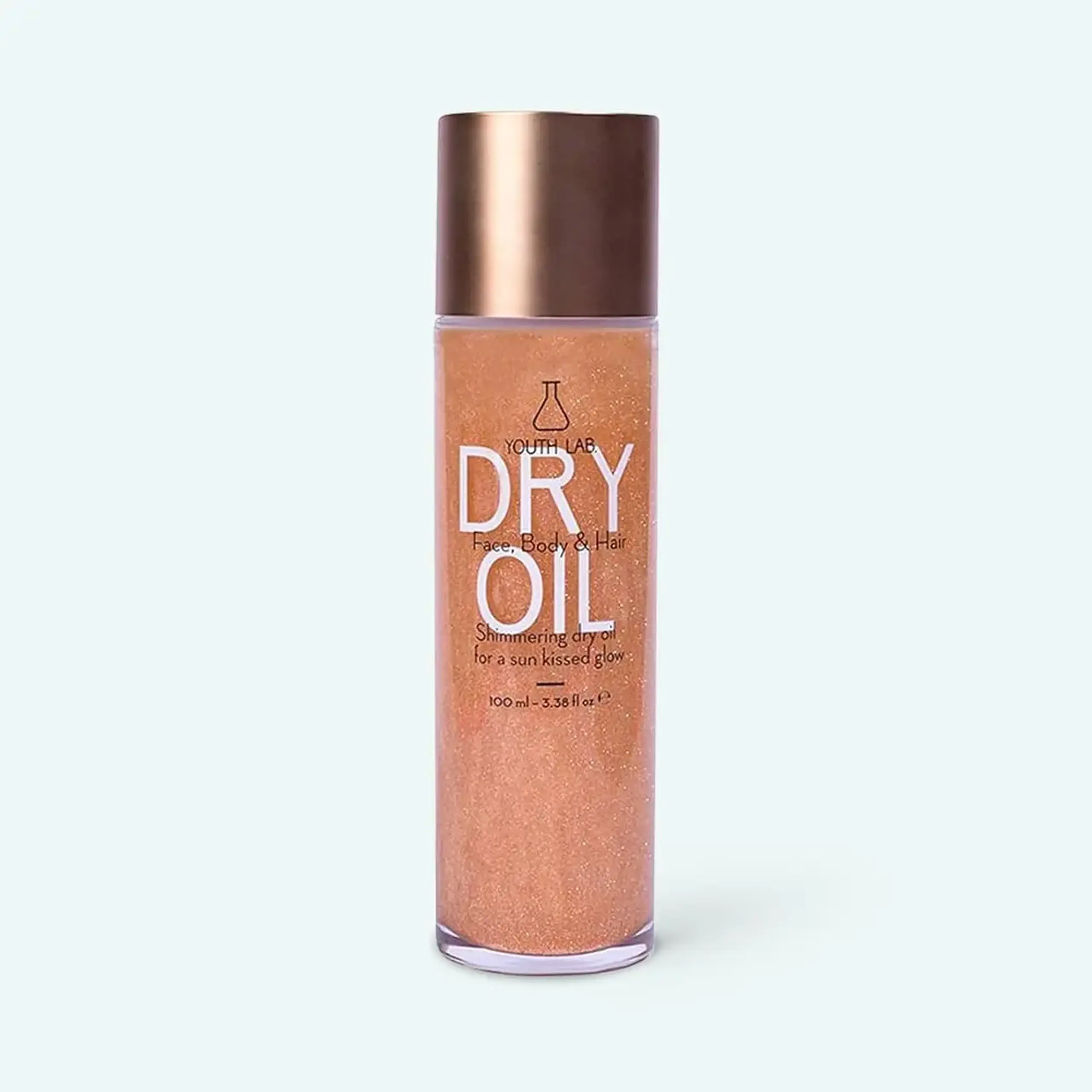 Ulei uscat pentru față și corp cu efect de strălucire Youth Lab Shimmering Dry Oil 100ml For Face, Body & Hair (#0124)