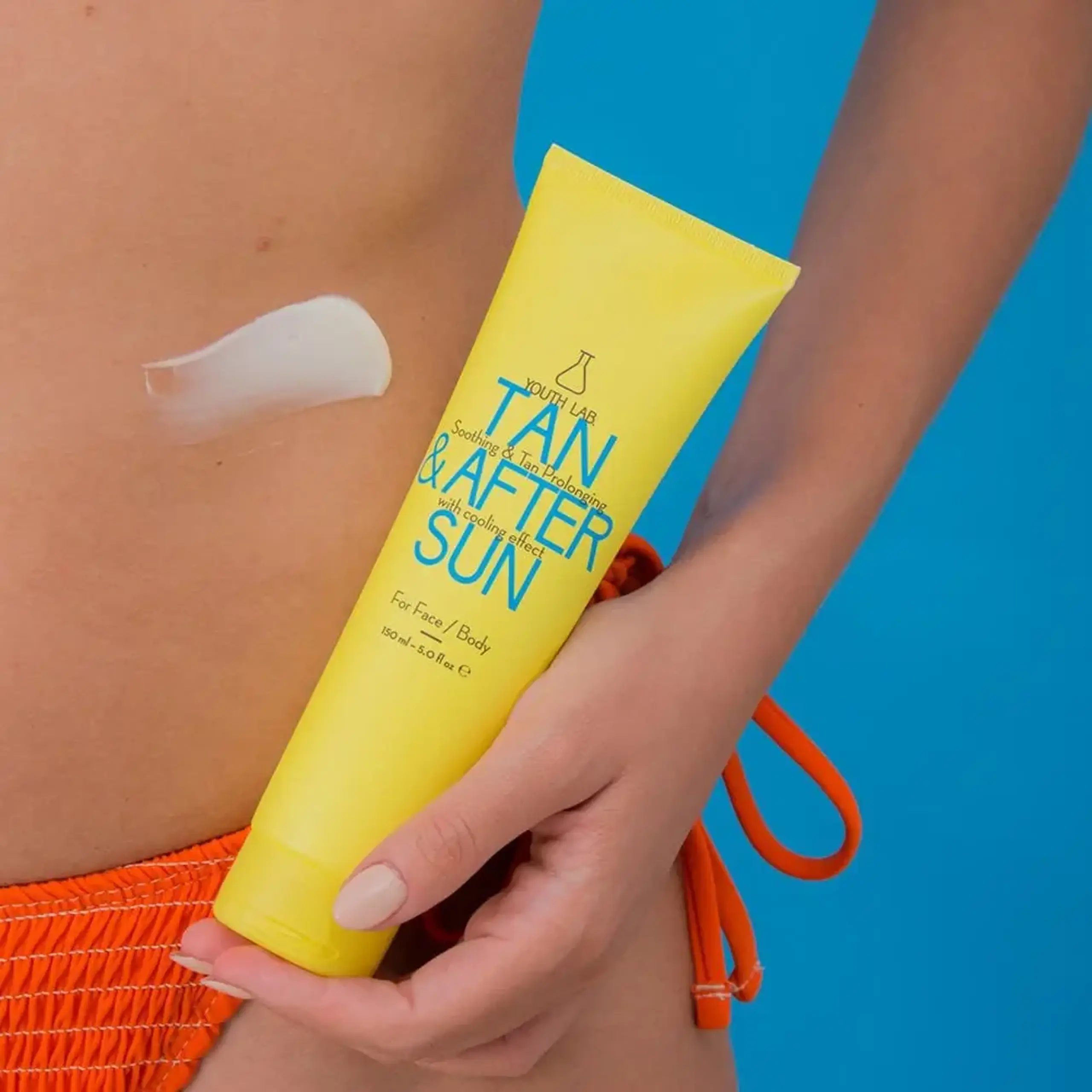 Cremă-gel pentru intărirea bronzului și calmarea pielii după expunerea la soare Youth Lab Tan & After Sun Cream Gel 150ml (#7944)