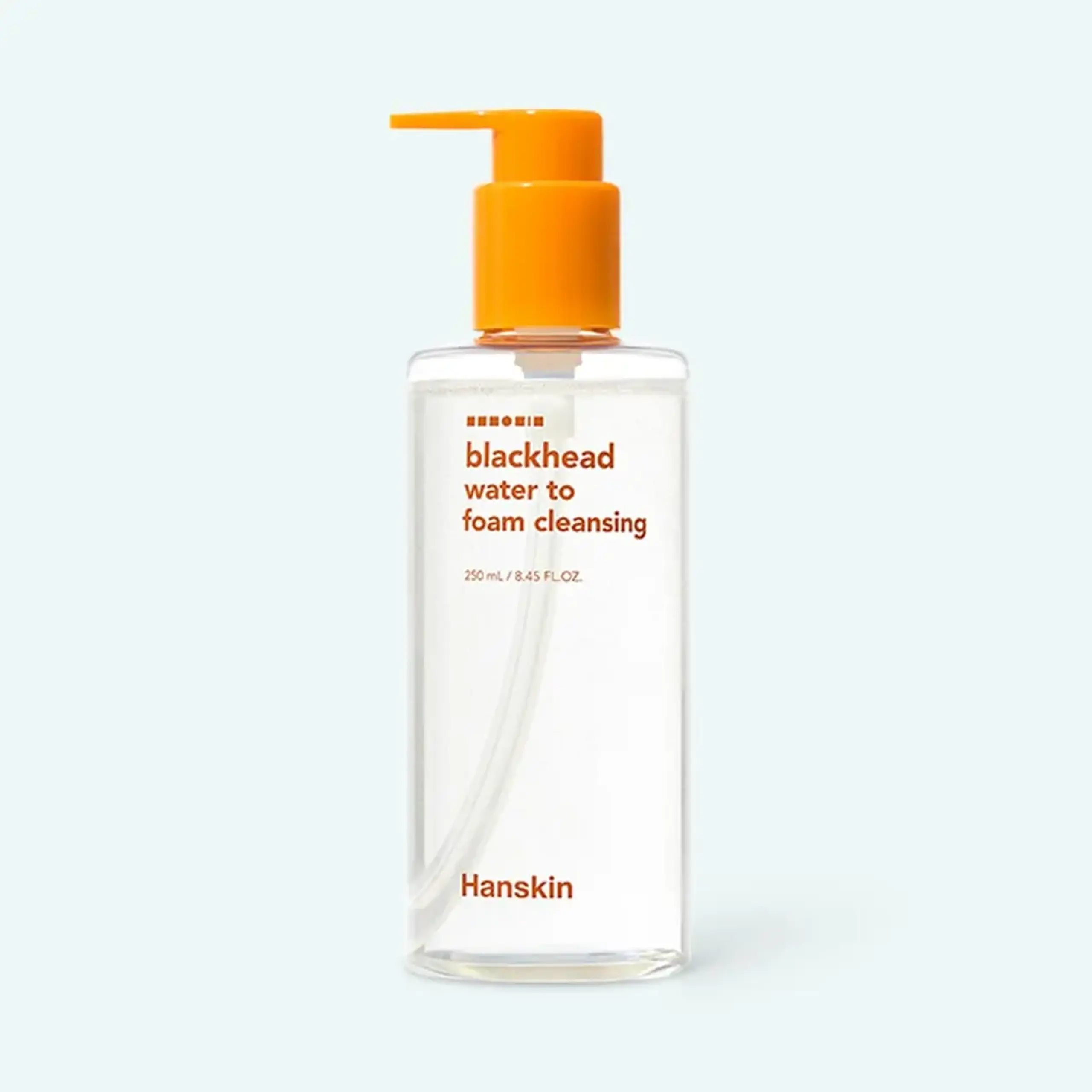 Produs de curățare multifuncțional 2 în 1 Hanskin Black Head Water To Foam Cleansing 250ml (#9230)