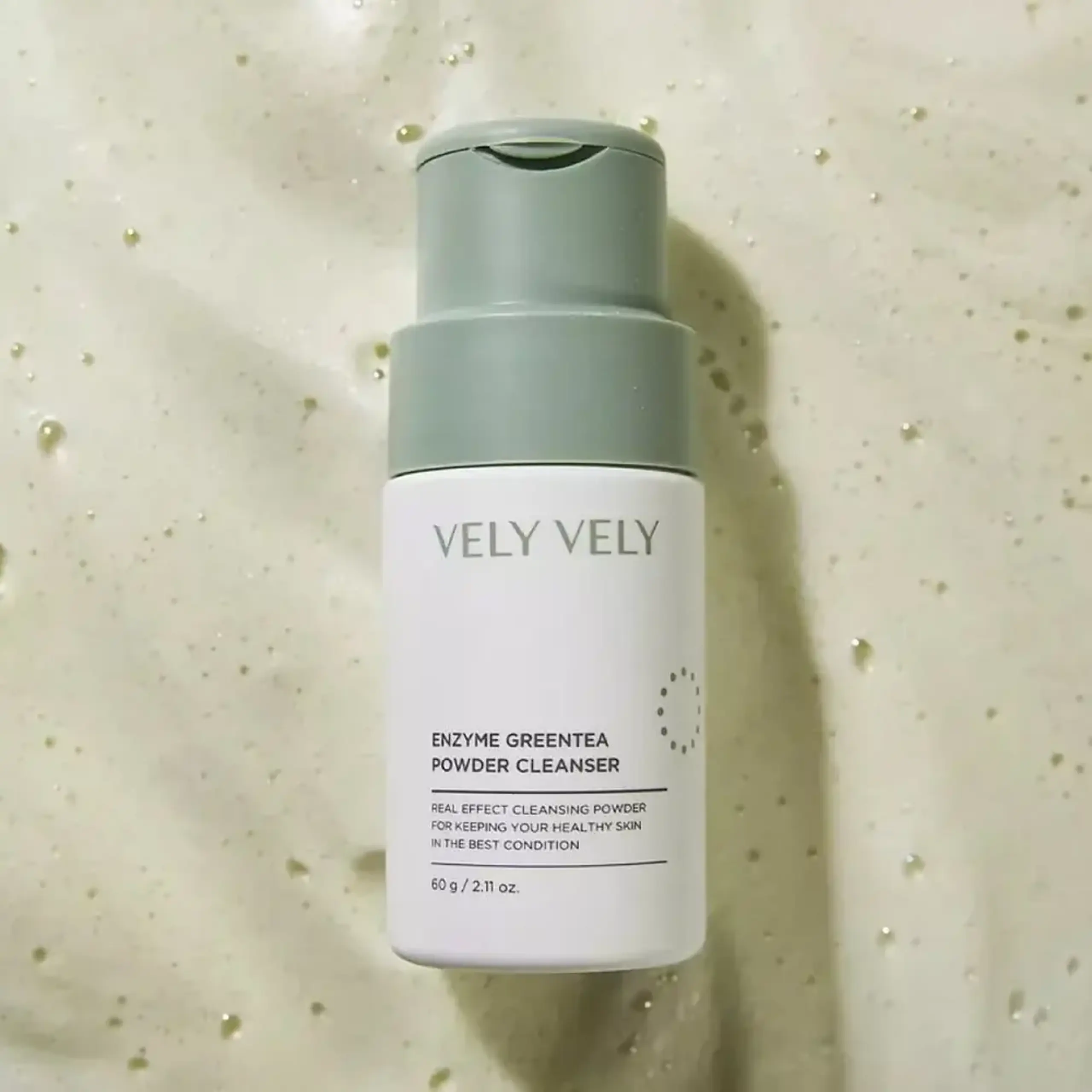 Pudra enzimatică cu extract de ceai verde VELY VELY Enzyme Greentea Powder Cleanser 60g