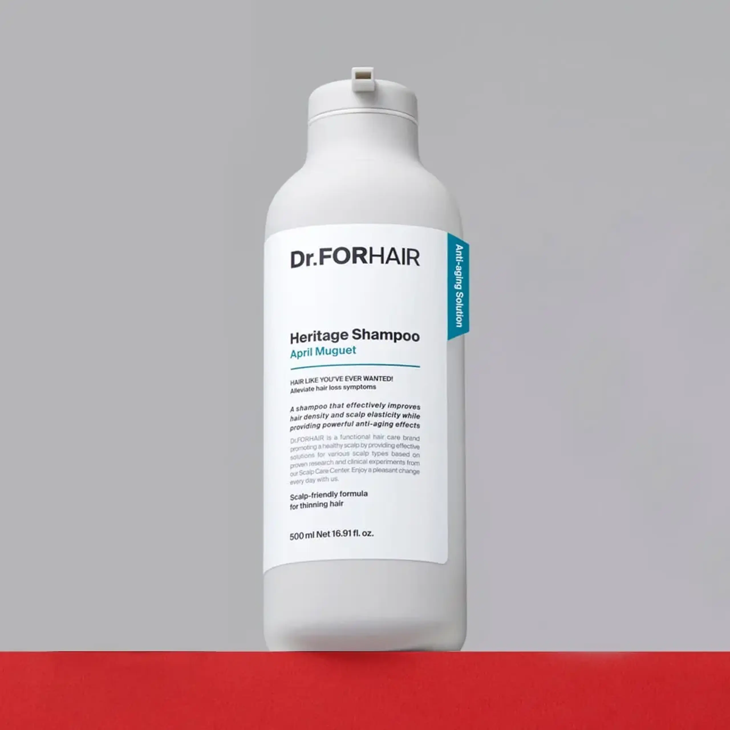 Șampon pentru scalp și păr slăbit Dr.ForHair Heritage Shampoo #April Muguet 500ml