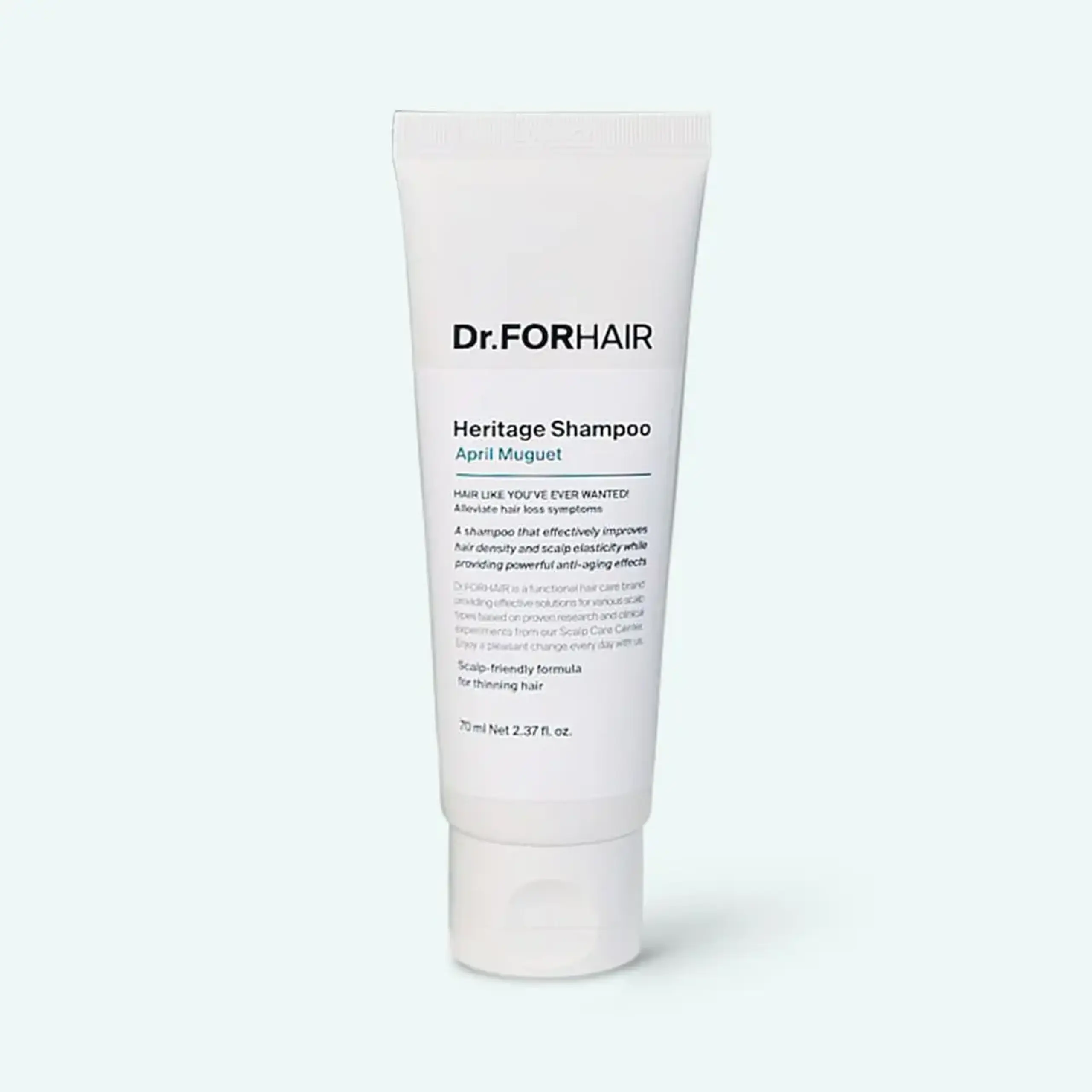 Șampon pentru scalp și păr slăbit Dr.ForHair Heritage Shampoo #April Muguet 500ml