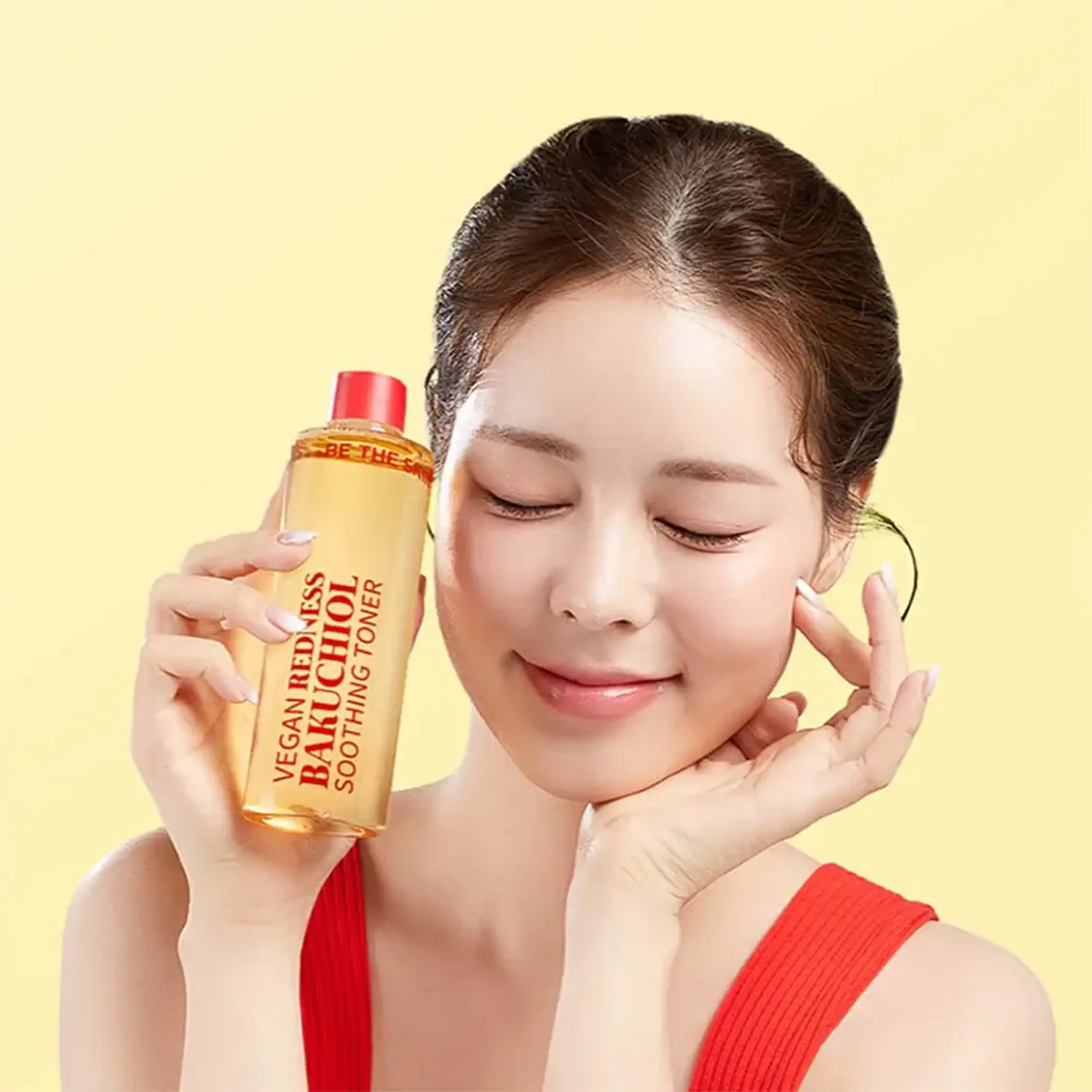 Toner cu Bakuchiol Be The Skin Vegan Redness Bakuchiol Soothing Toner 250ml