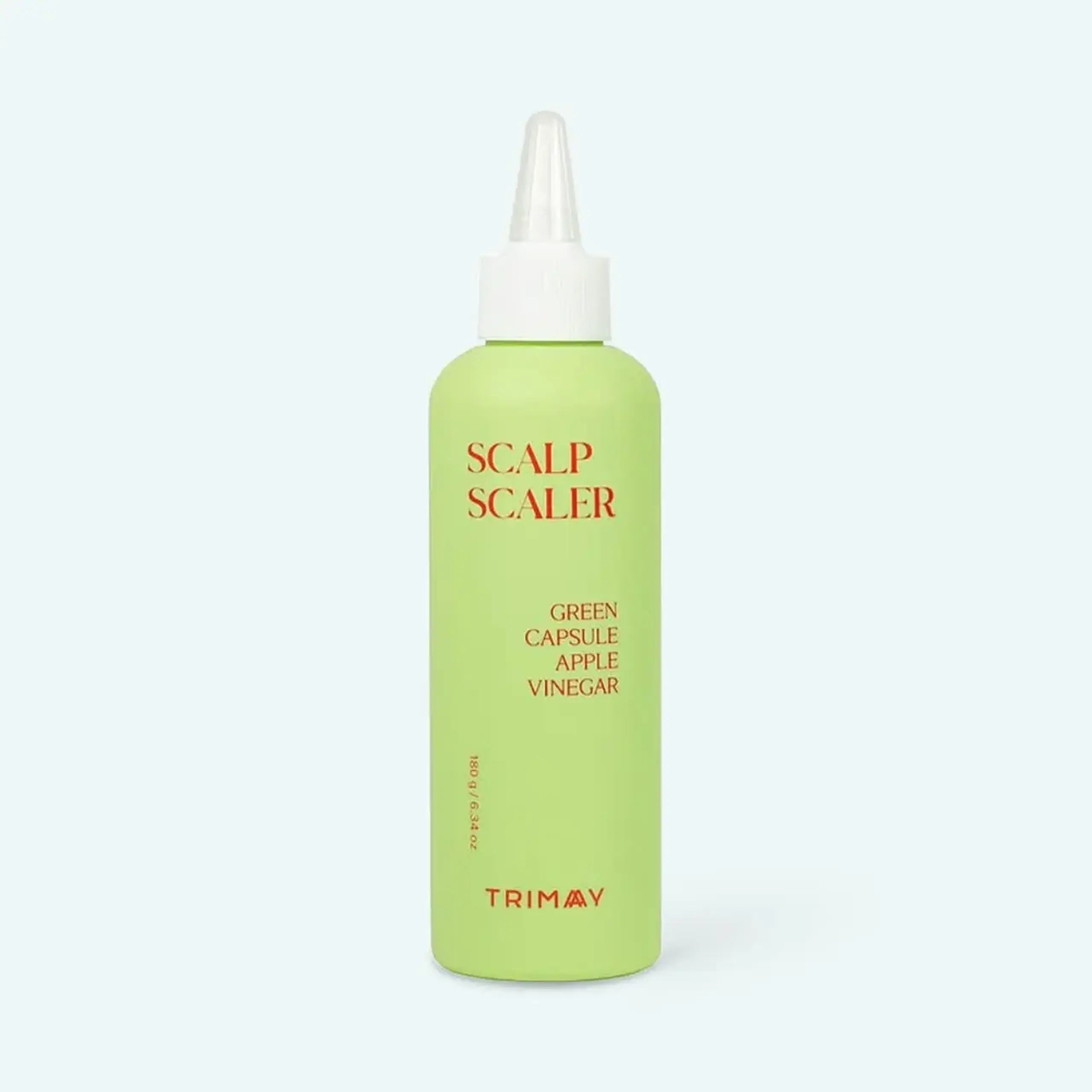 Peeling scalp cu oțet de mere Trimay Green Capsule Apple Vinegar Scalp Scaler 180ml