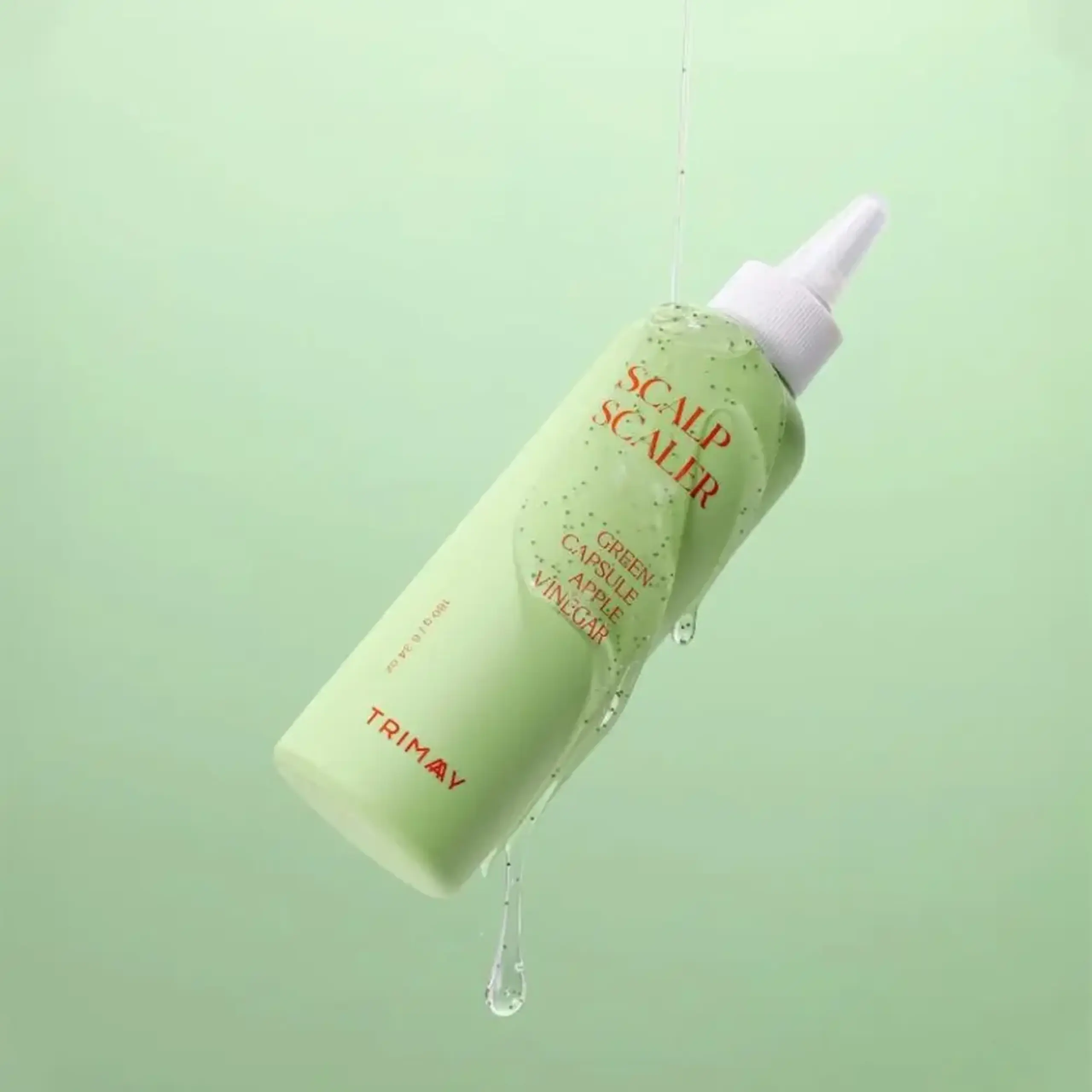 Peeling scalp cu oțet de mere Trimay Green Capsule Apple Vinegar Scalp Scaler 180ml