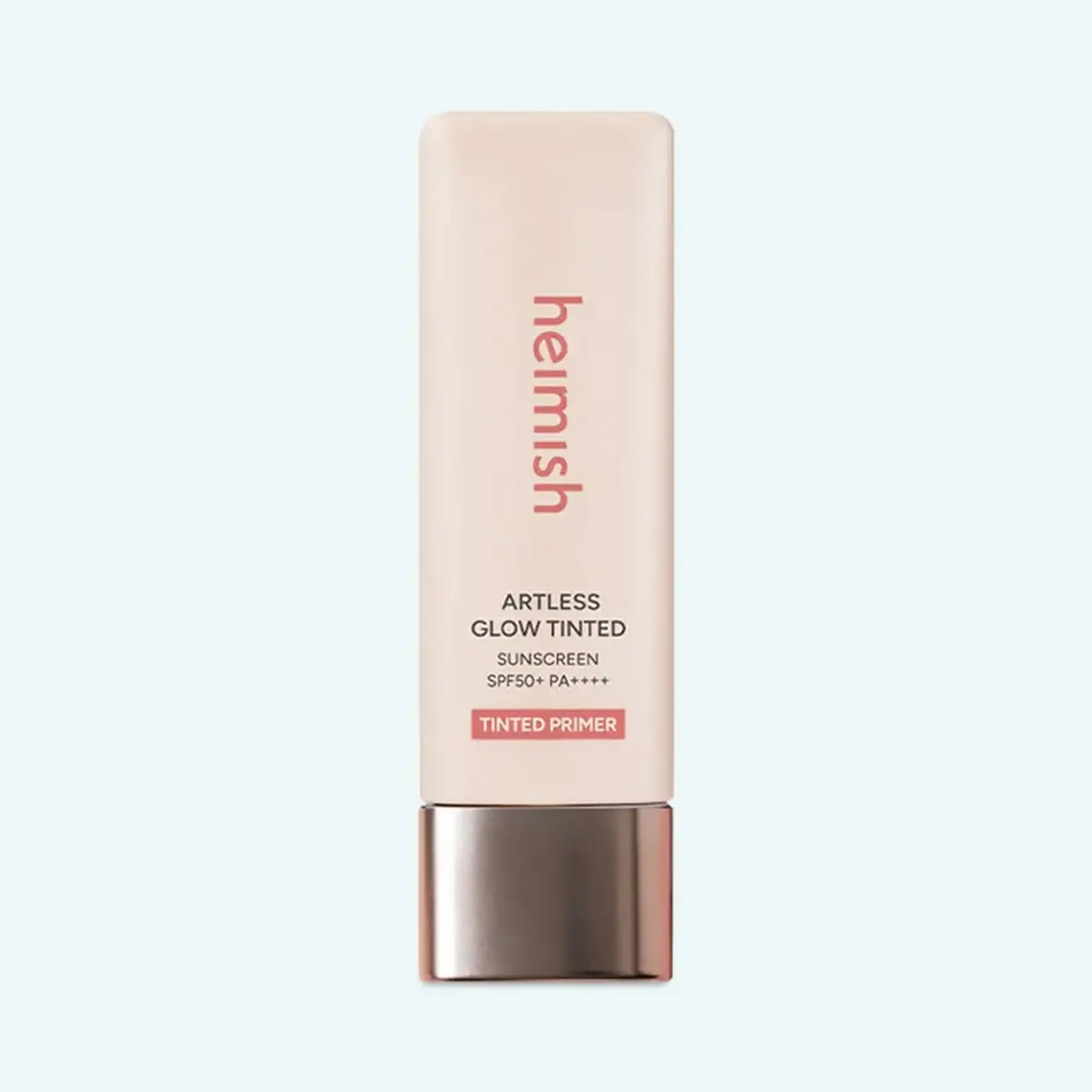 Cremă de protecție solară tonifiantă Heimish Artless Glow Tinted Sunscreen Shine Beige SPF50+/PA+++ 40ml