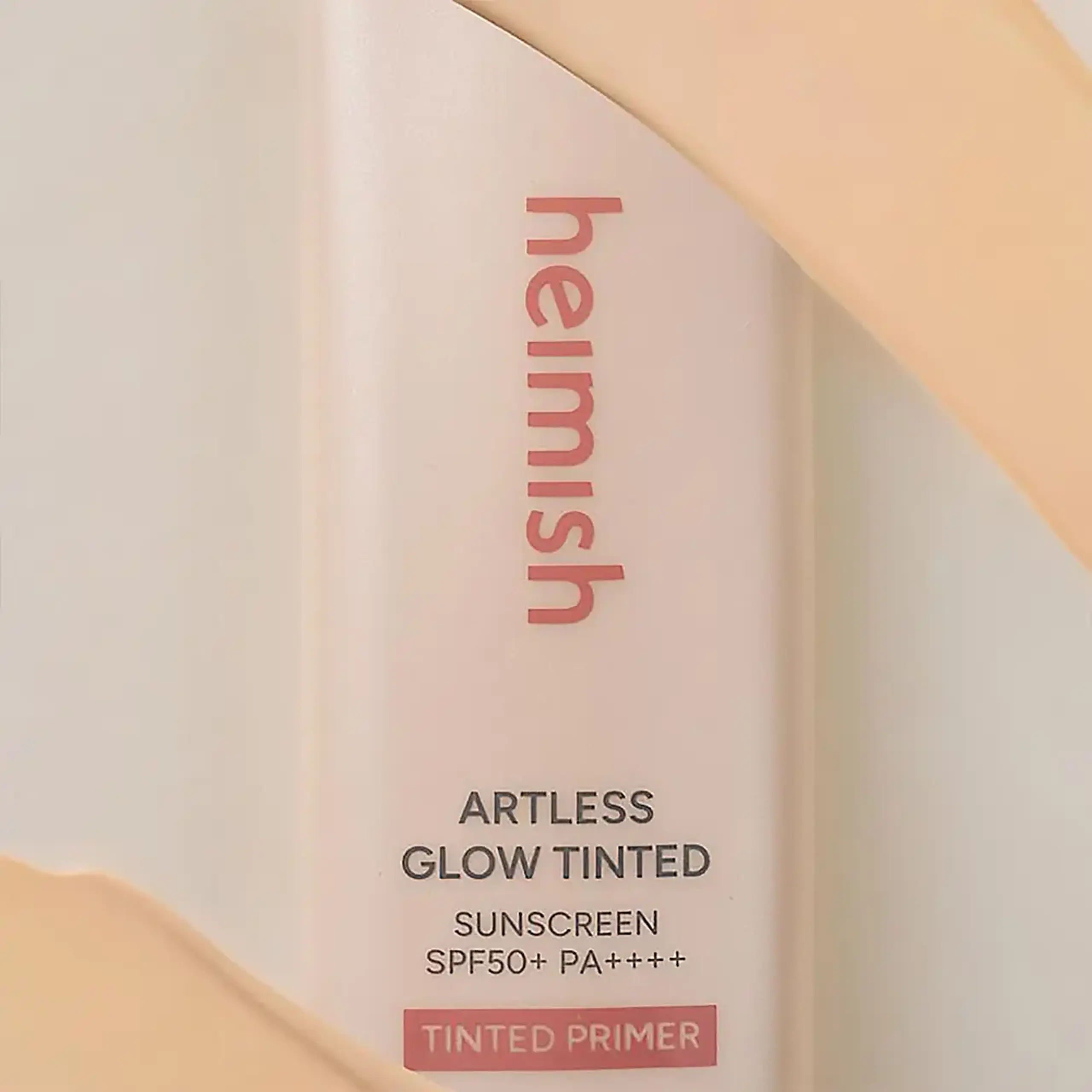 Cremă de protecție solară tonifiantă Heimish Artless Glow Tinted Sunscreen Shine Beige SPF50+/PA+++ 40ml