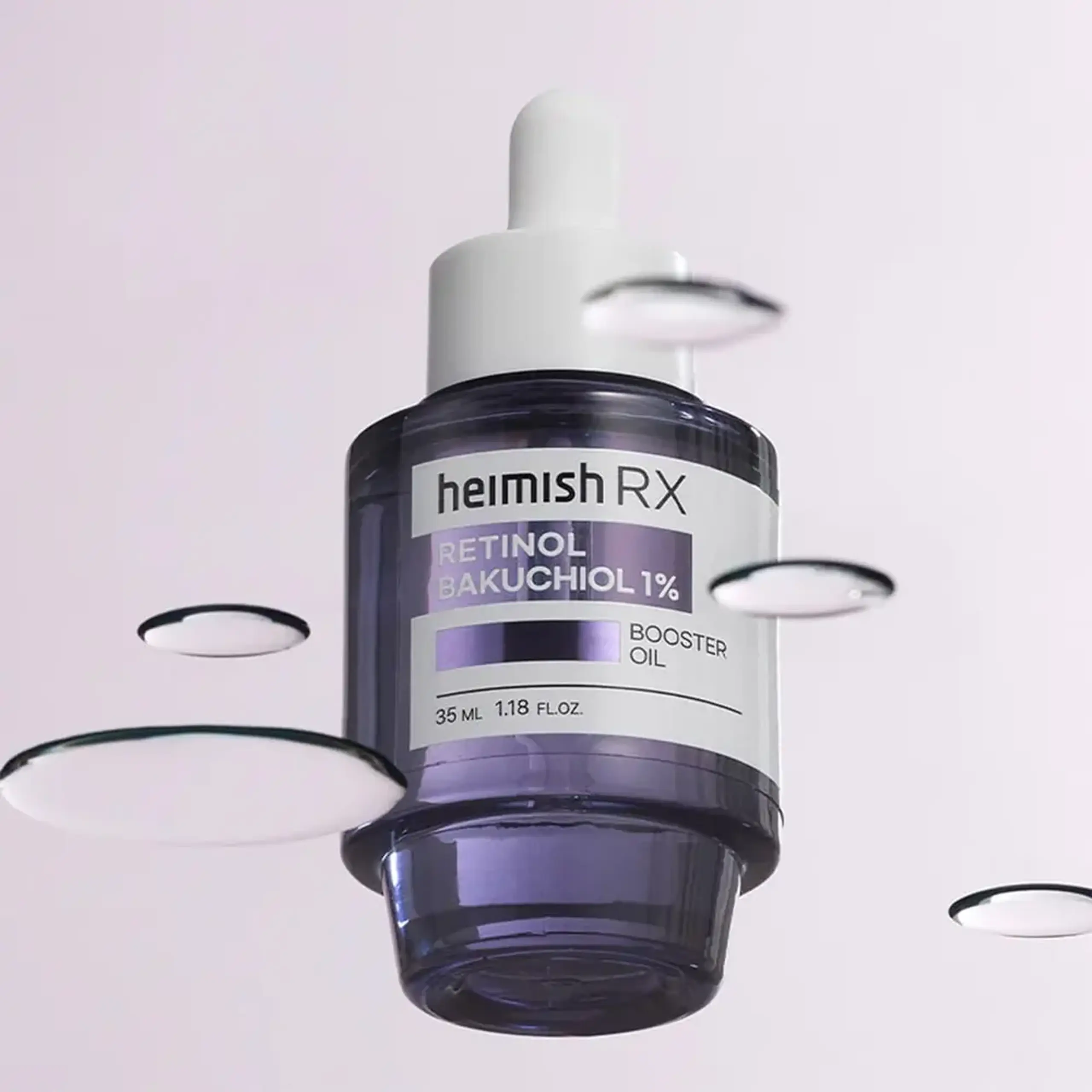 Ulei de față cu bakuchiol și retinol Heimish RX Retinol Bakuchiol Booster Oil 35 ml