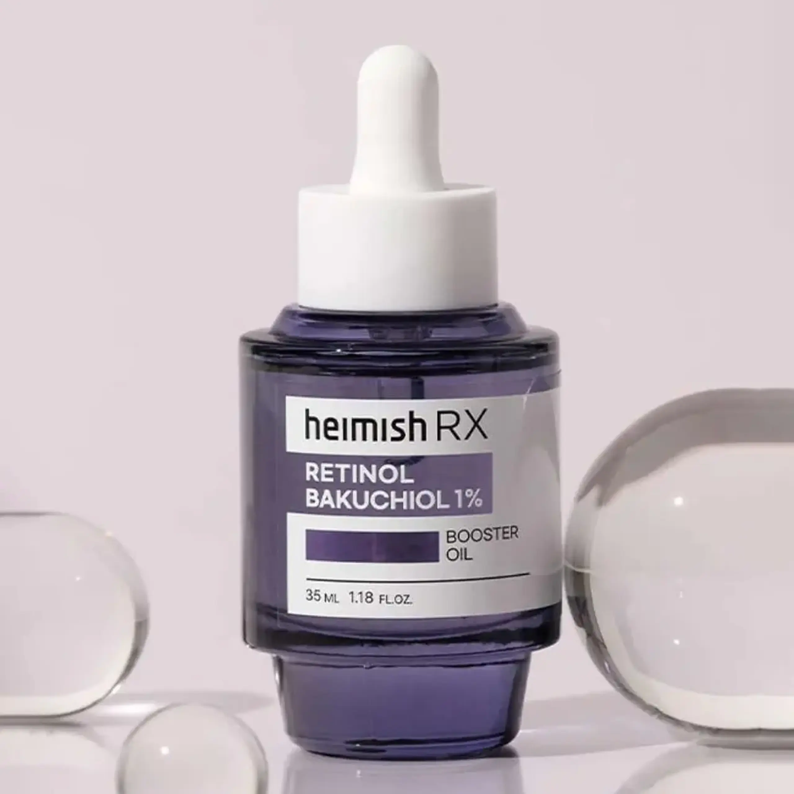 Ulei de față cu bakuchiol și retinol Heimish RX Retinol Bakuchiol Booster Oil 35 ml