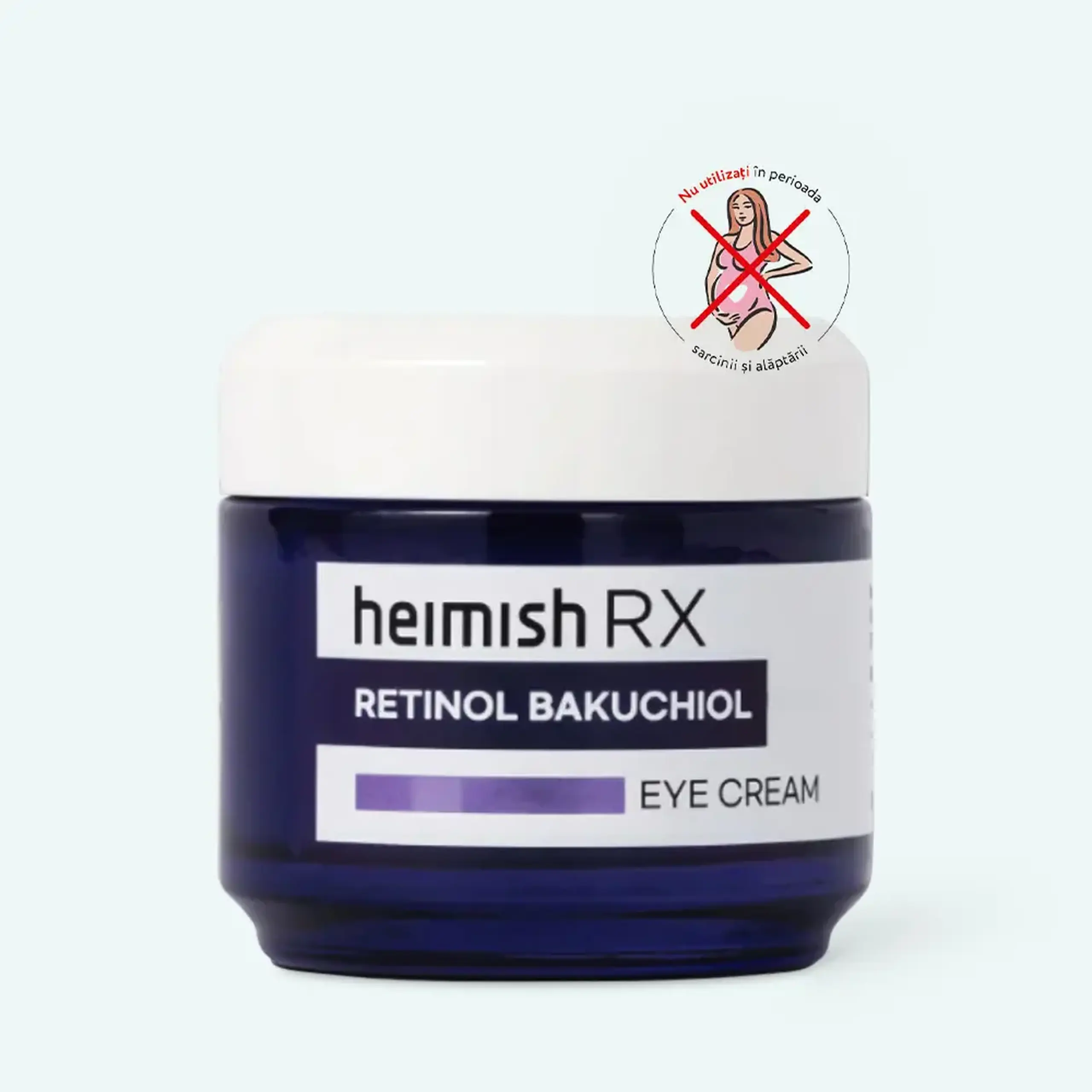Cremă de ochi cu retinol și bakuchiol Heimish RX Retinol Bakuchiol Eye Cream 30 ml