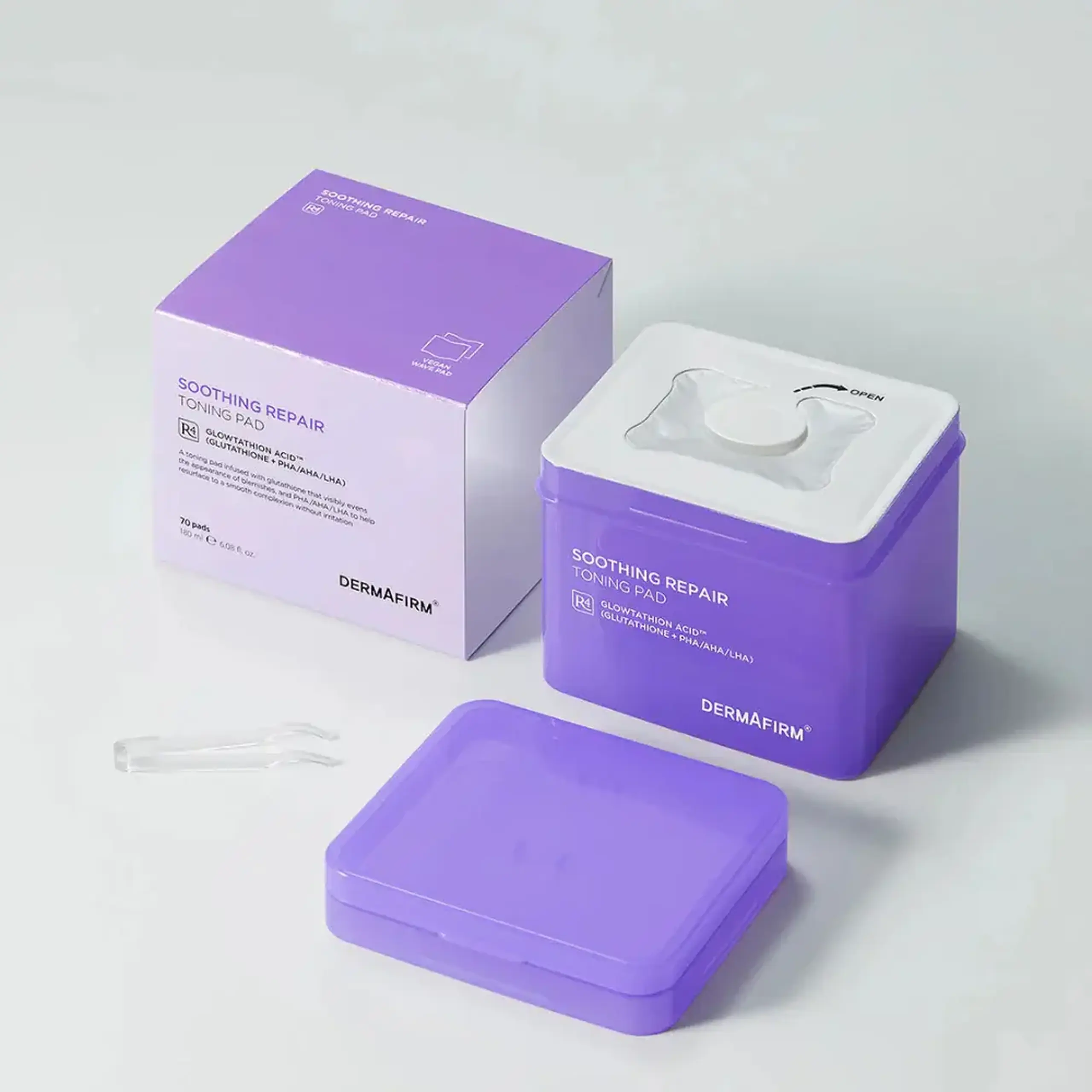 Paduri Dermafirm Soothing Repair Toning Pad 180ml 70EA
